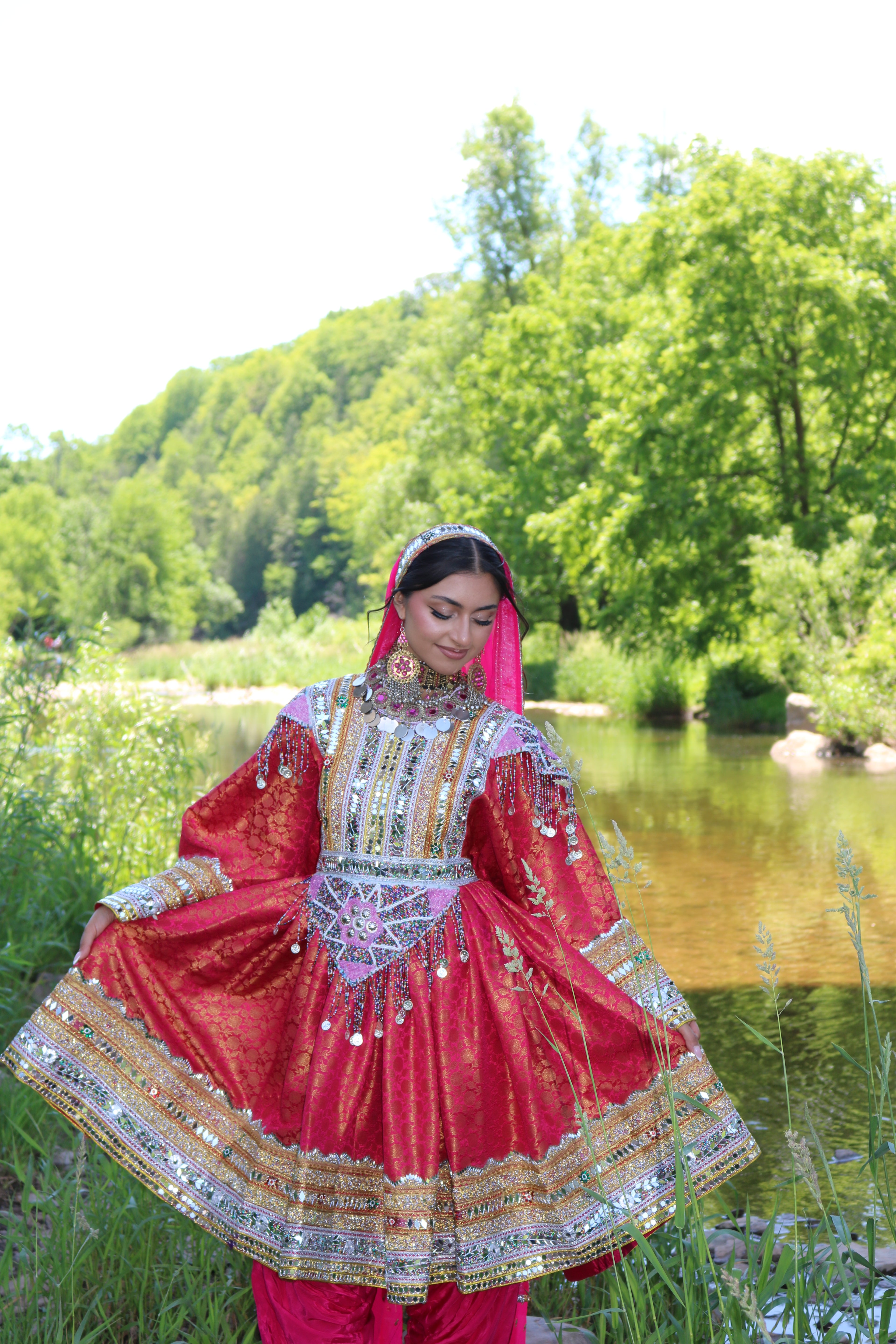 Aliya Afghan Kuchi Dress