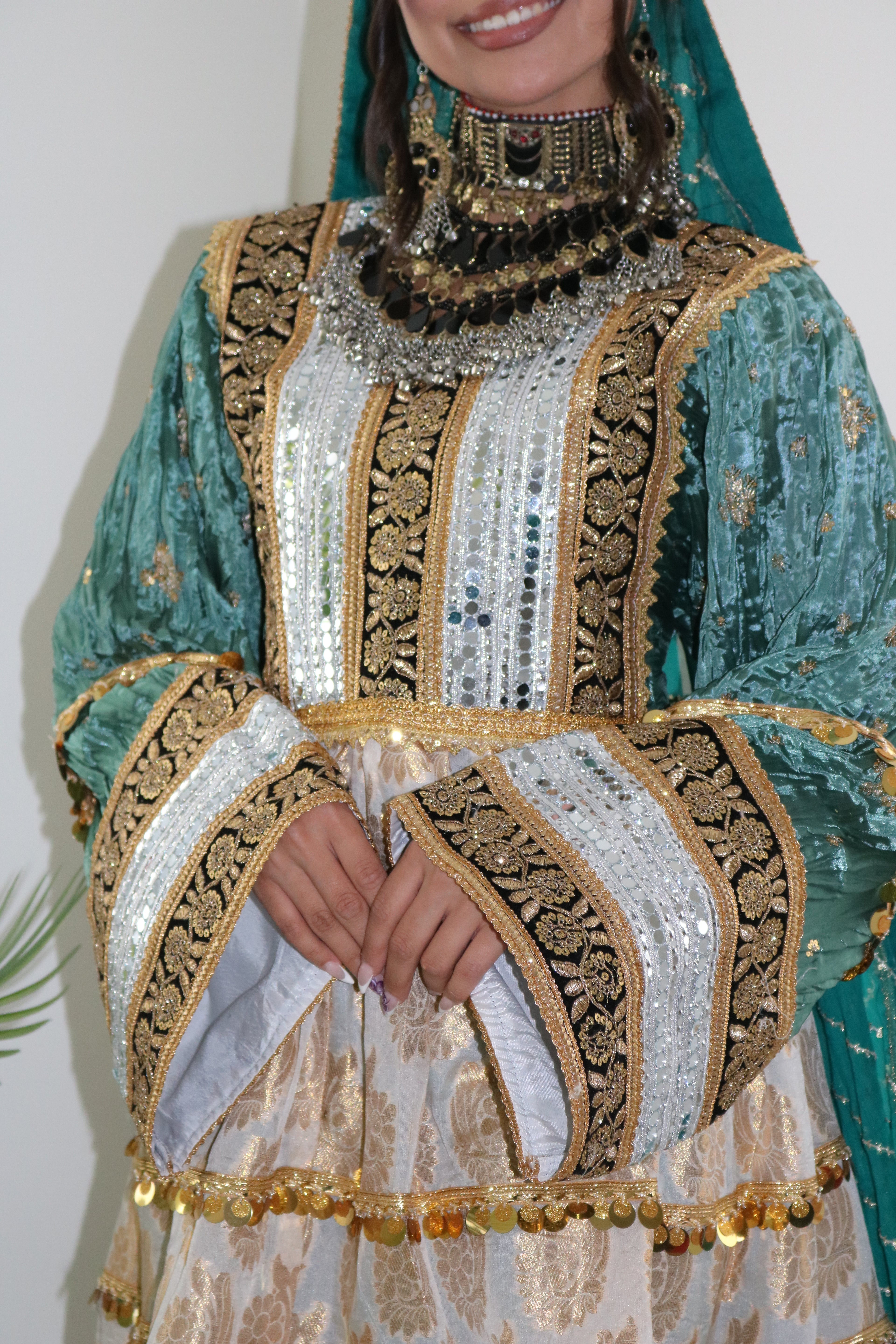 Afghan Kuchi Dress (blue)