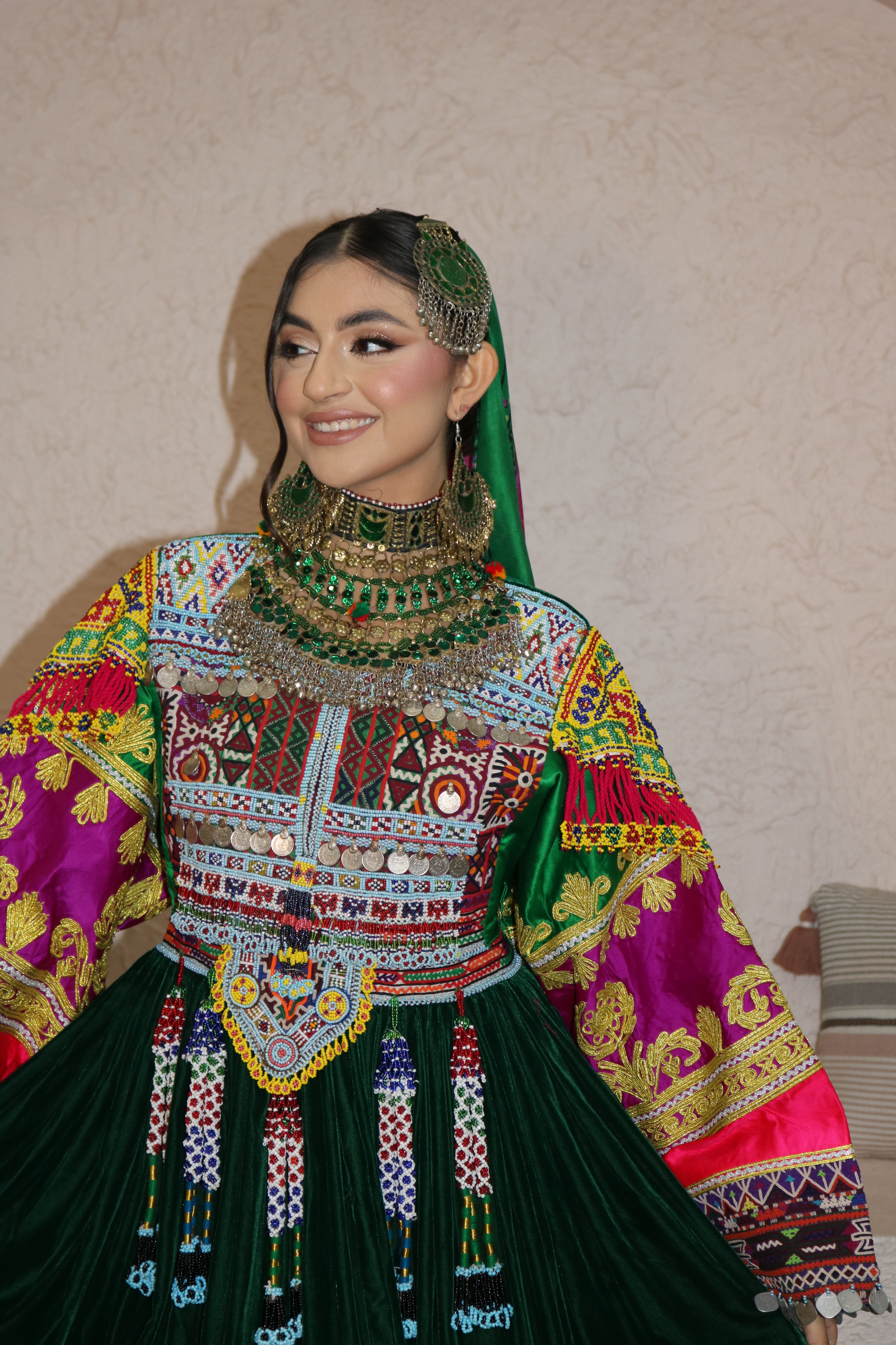 Farzaneh Afghan Kuchi Dress