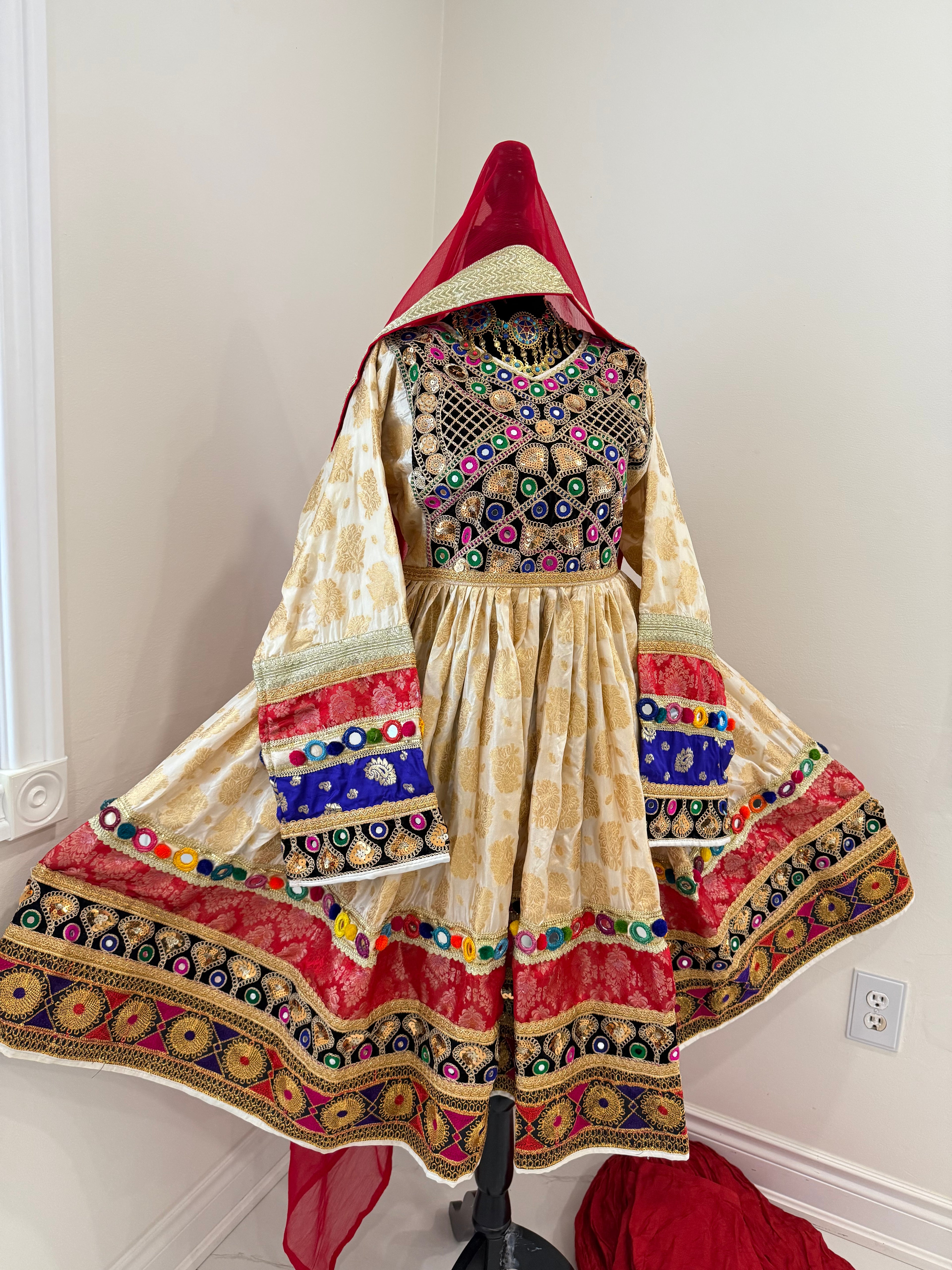 Sadia Afghan Kuchi Dress