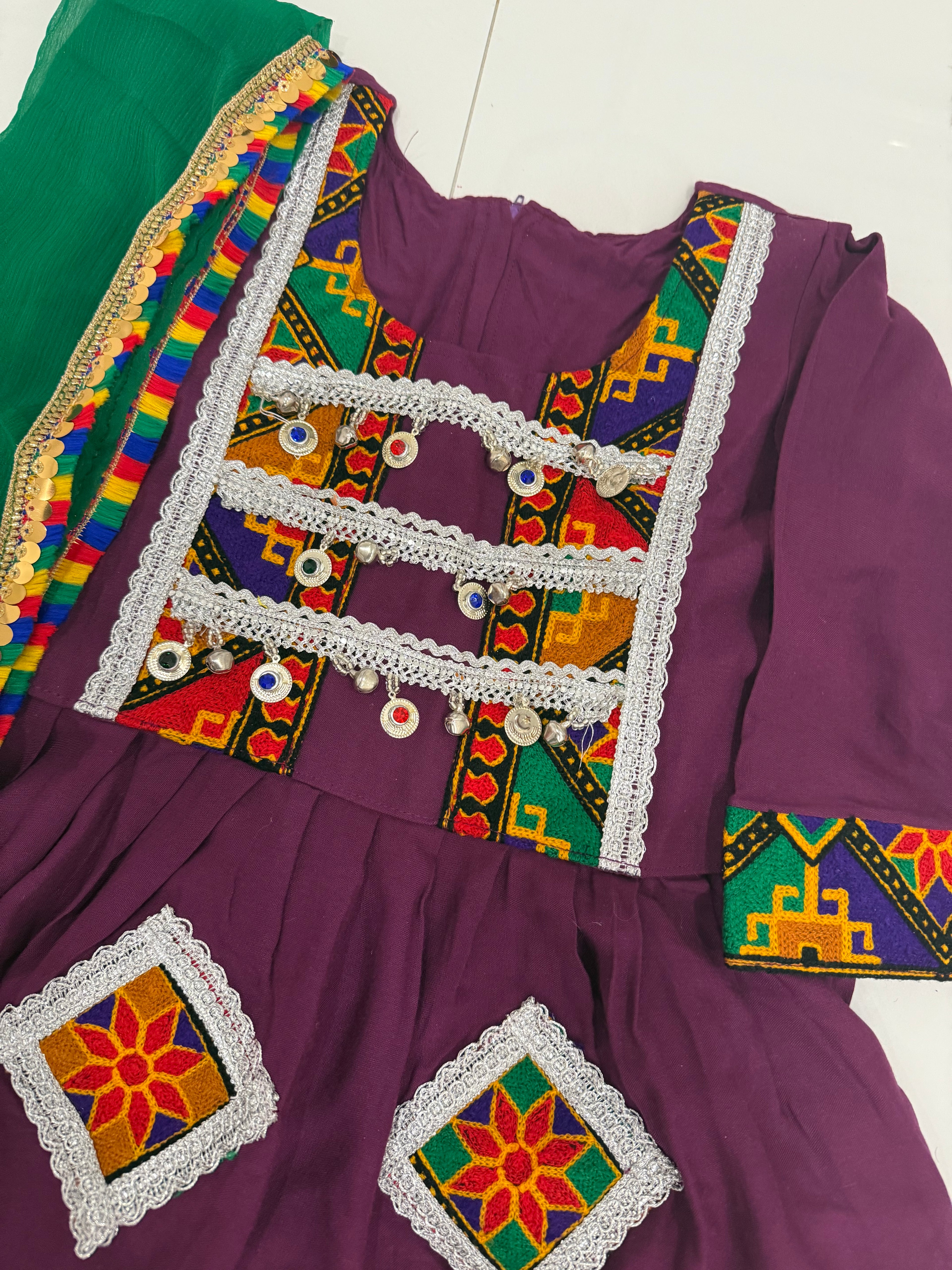 Toddler Afghan Kuchi Dress 3-4 yrs