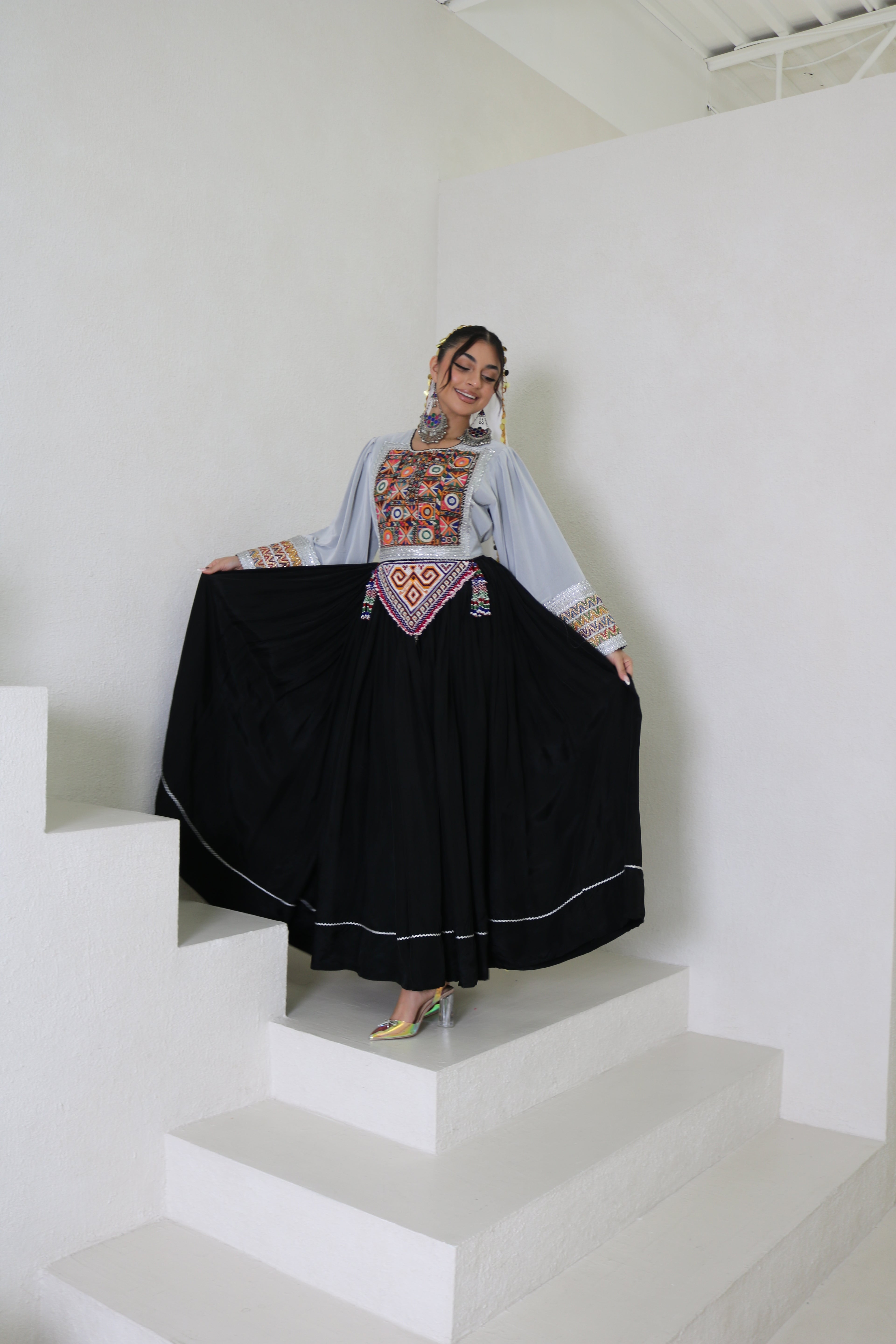 Gulrang Afghan Kuchi Dress