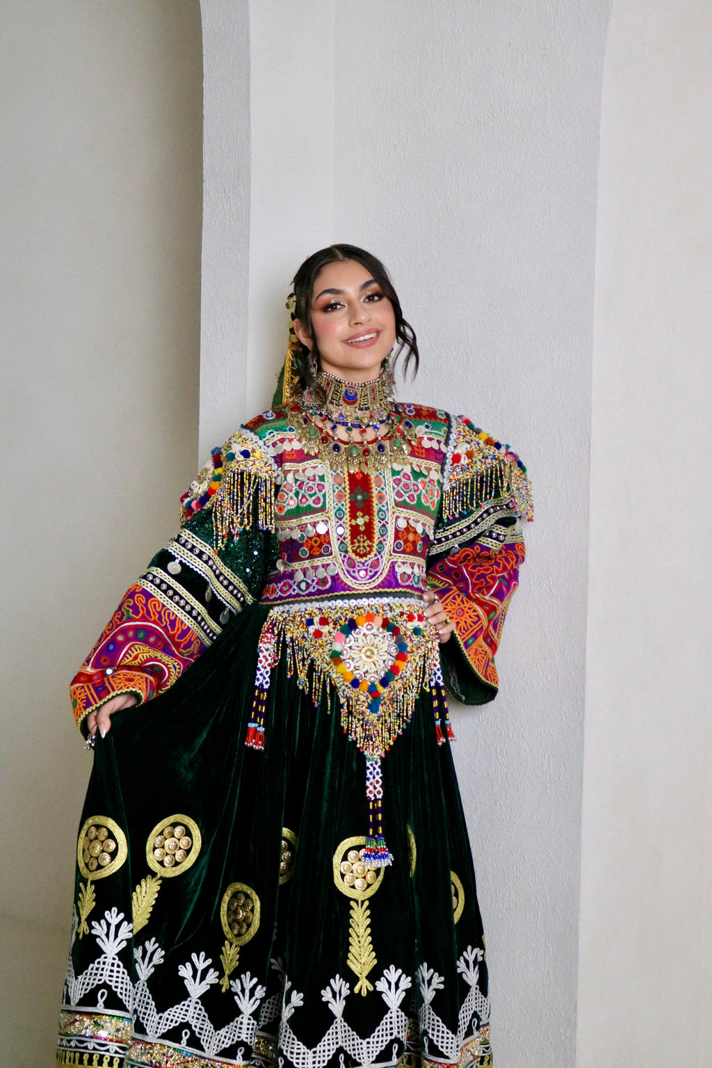 Sofia Afghan Kuchi Dress