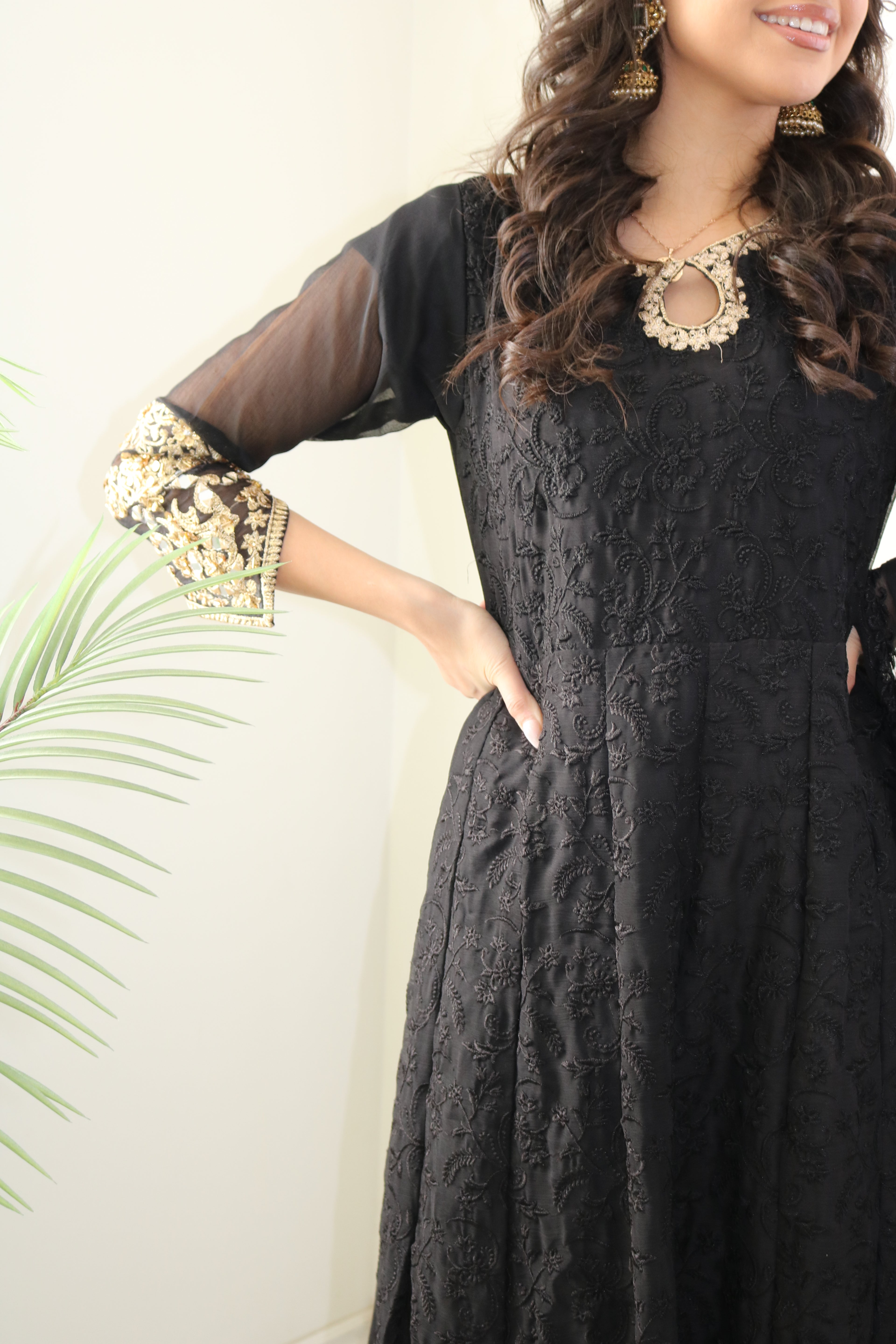 Black Kameez Salwar suit
