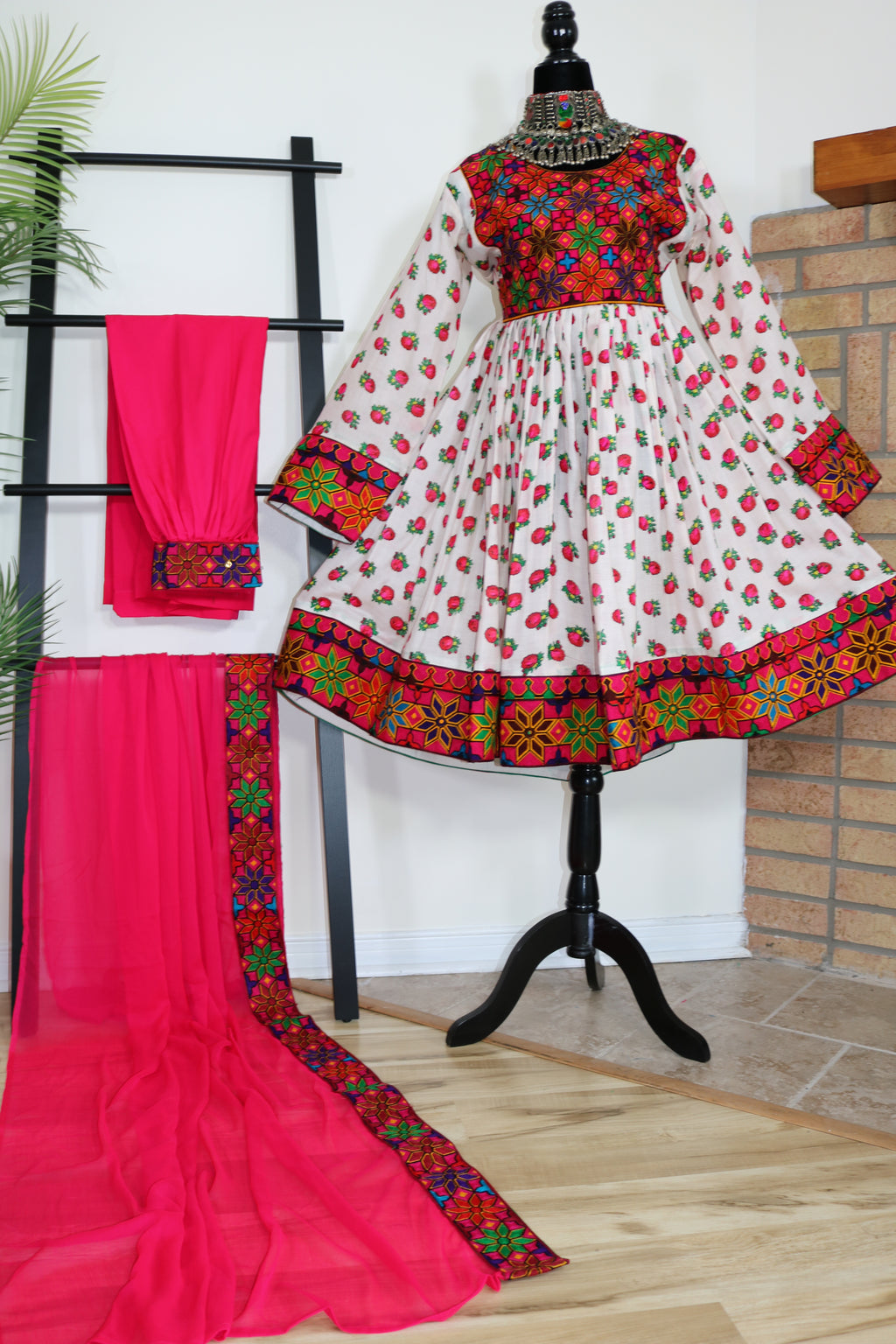 Wafaa Afghan Kuchi Dress 0565