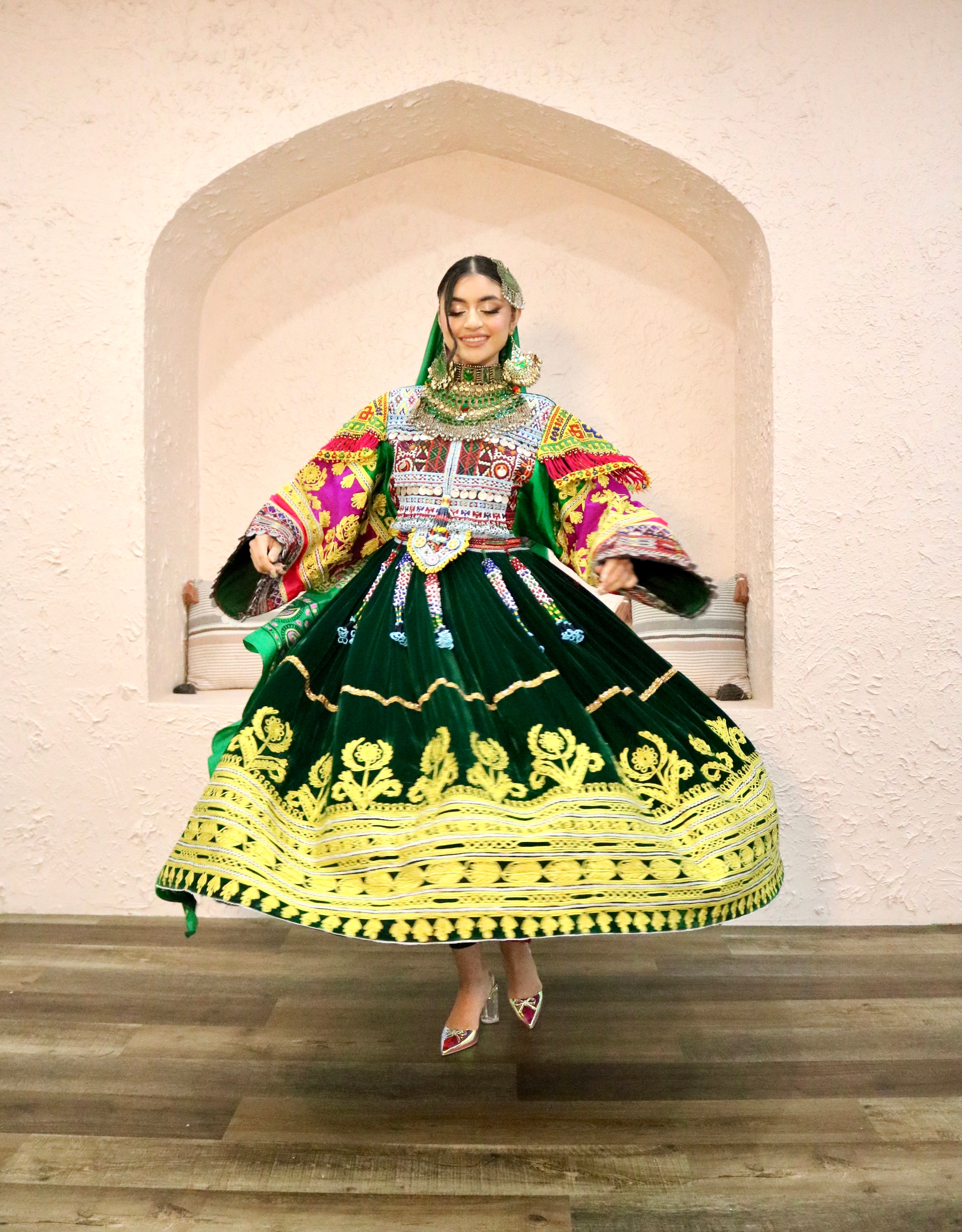 Farzaneh Afghan Kuchi Dress