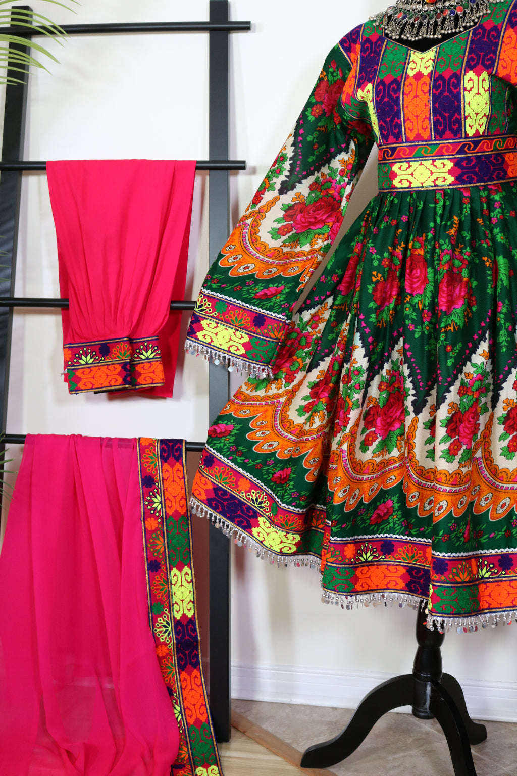 Wafaa Afghan Kuchi Dress 0563