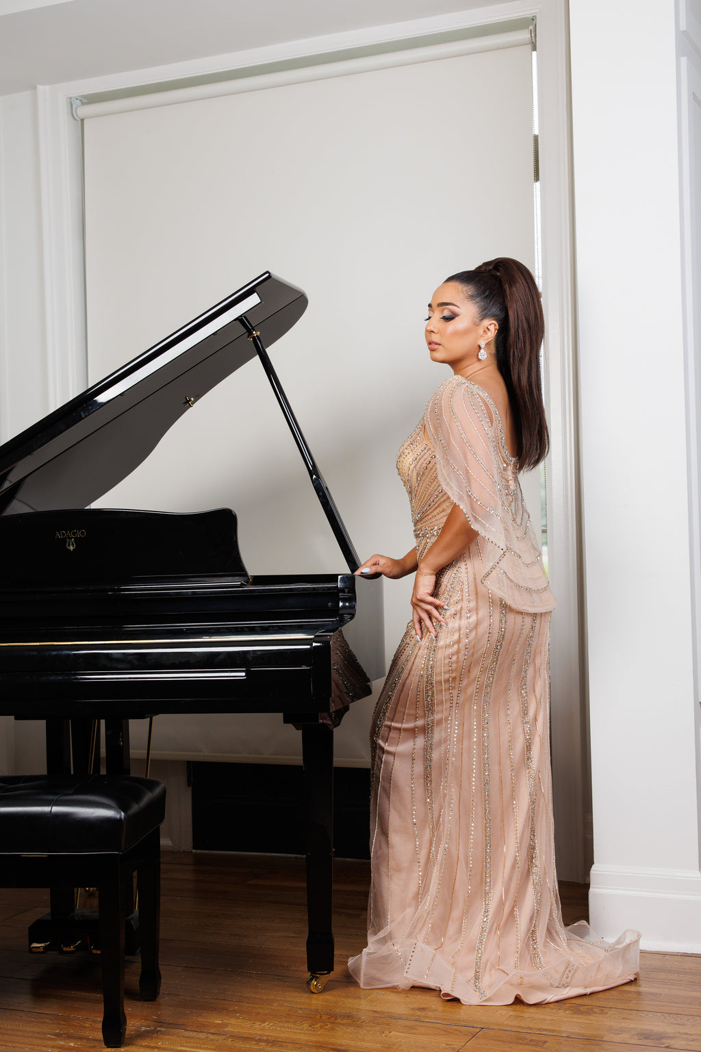 Beaded Evening Dress