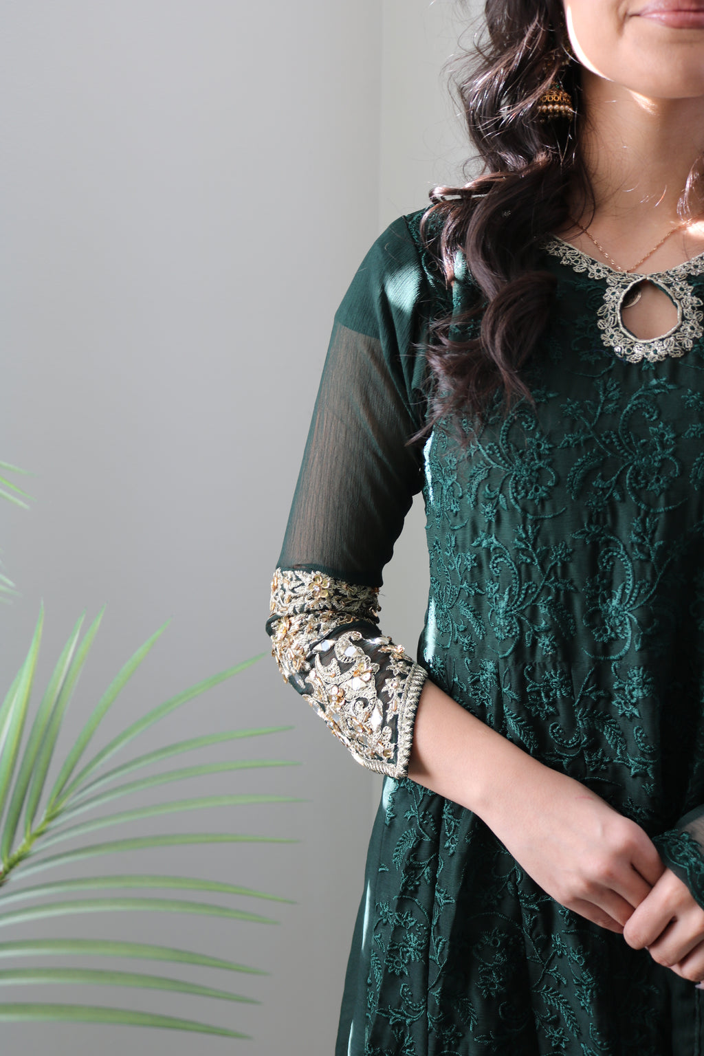 Green Kameez Salwar suit