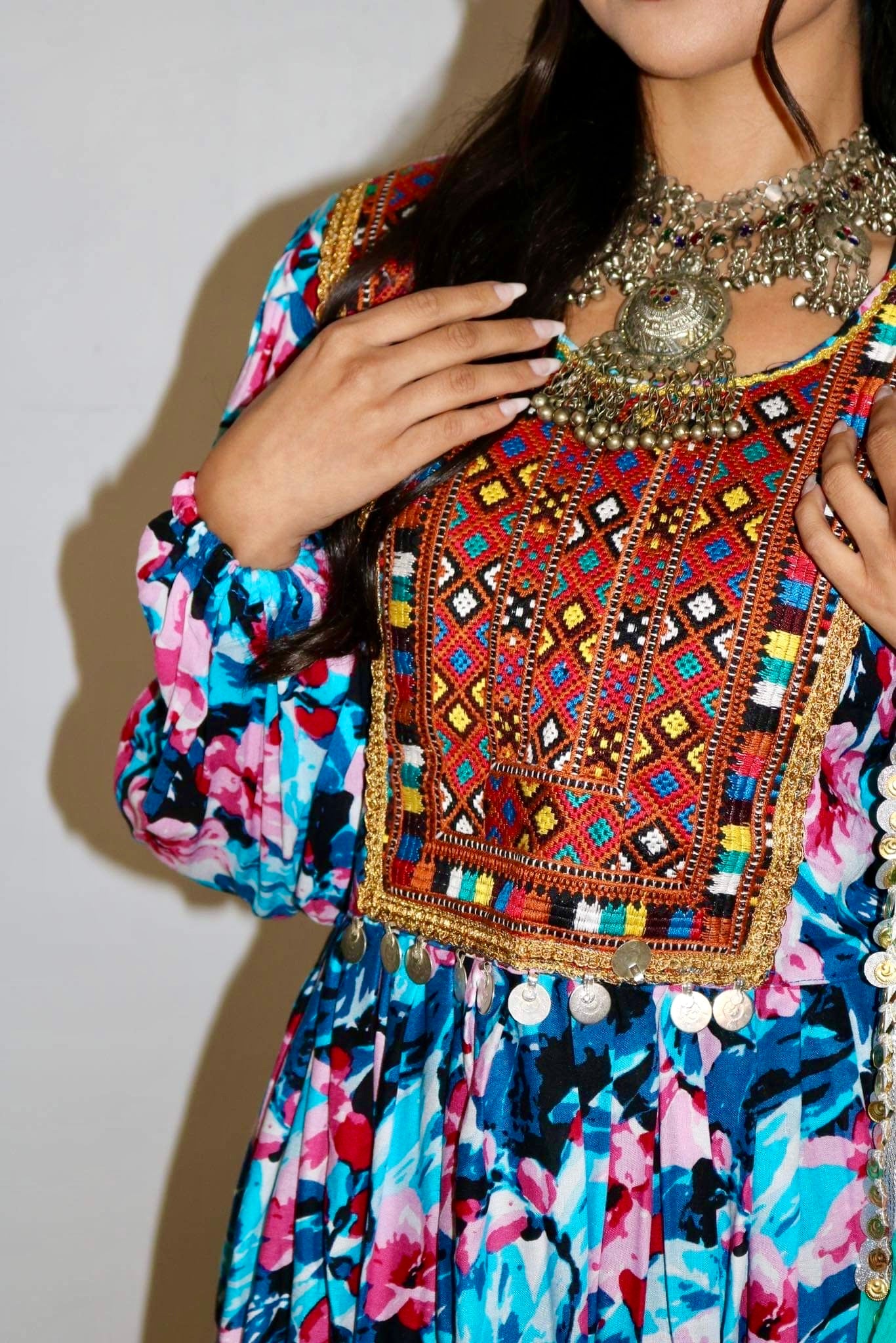 Gul Afghan Kuchi Dress