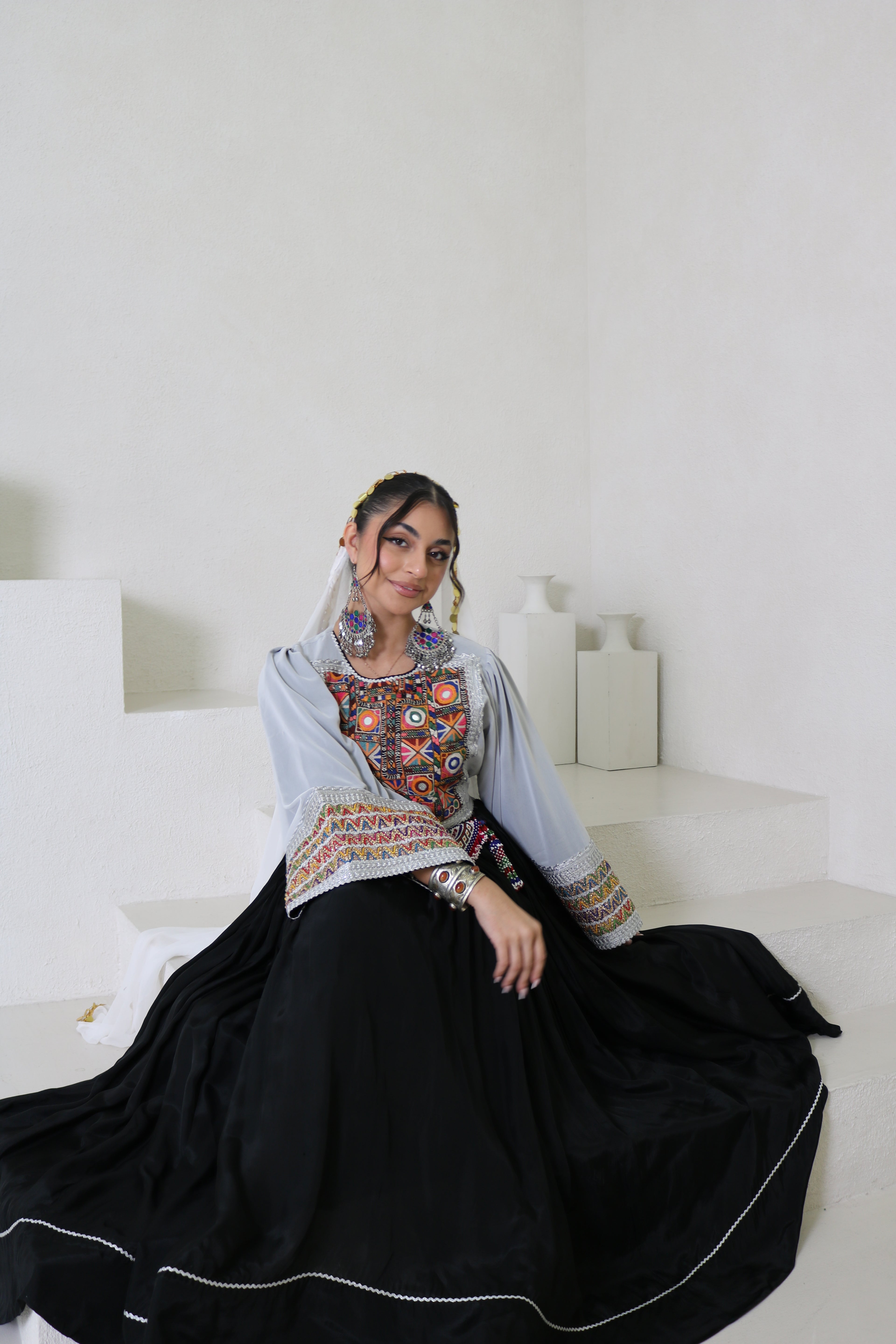 Gulrang Afghan Kuchi Dress