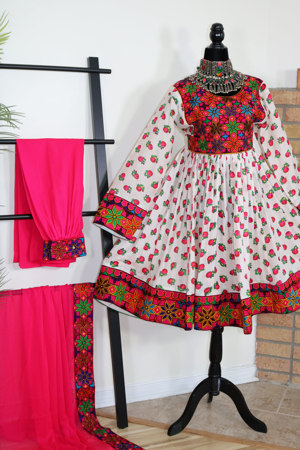 Wafaa Afghan Kuchi Dress 0565