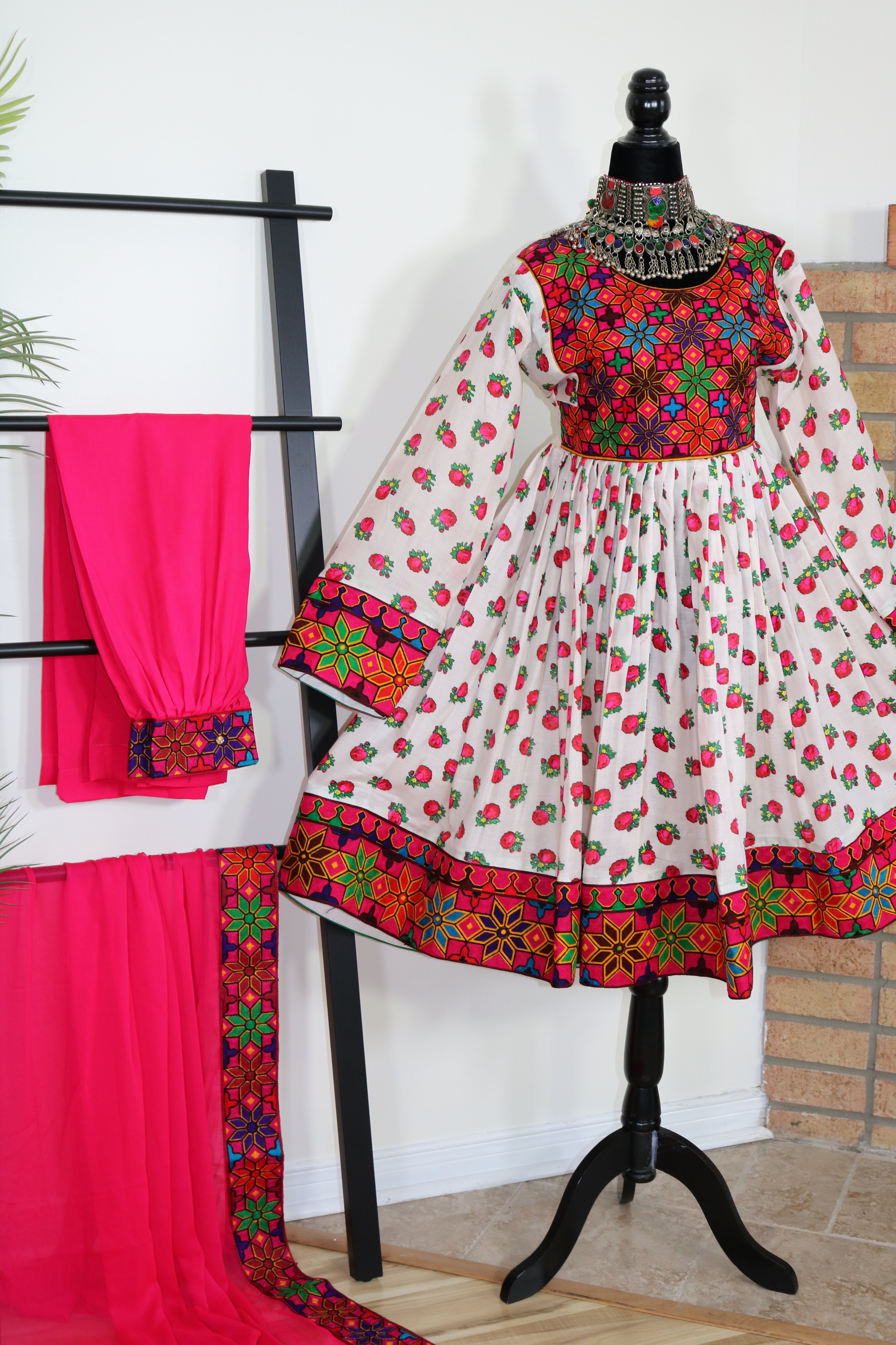 Wafaa Afghan Kuchi Dress 0565