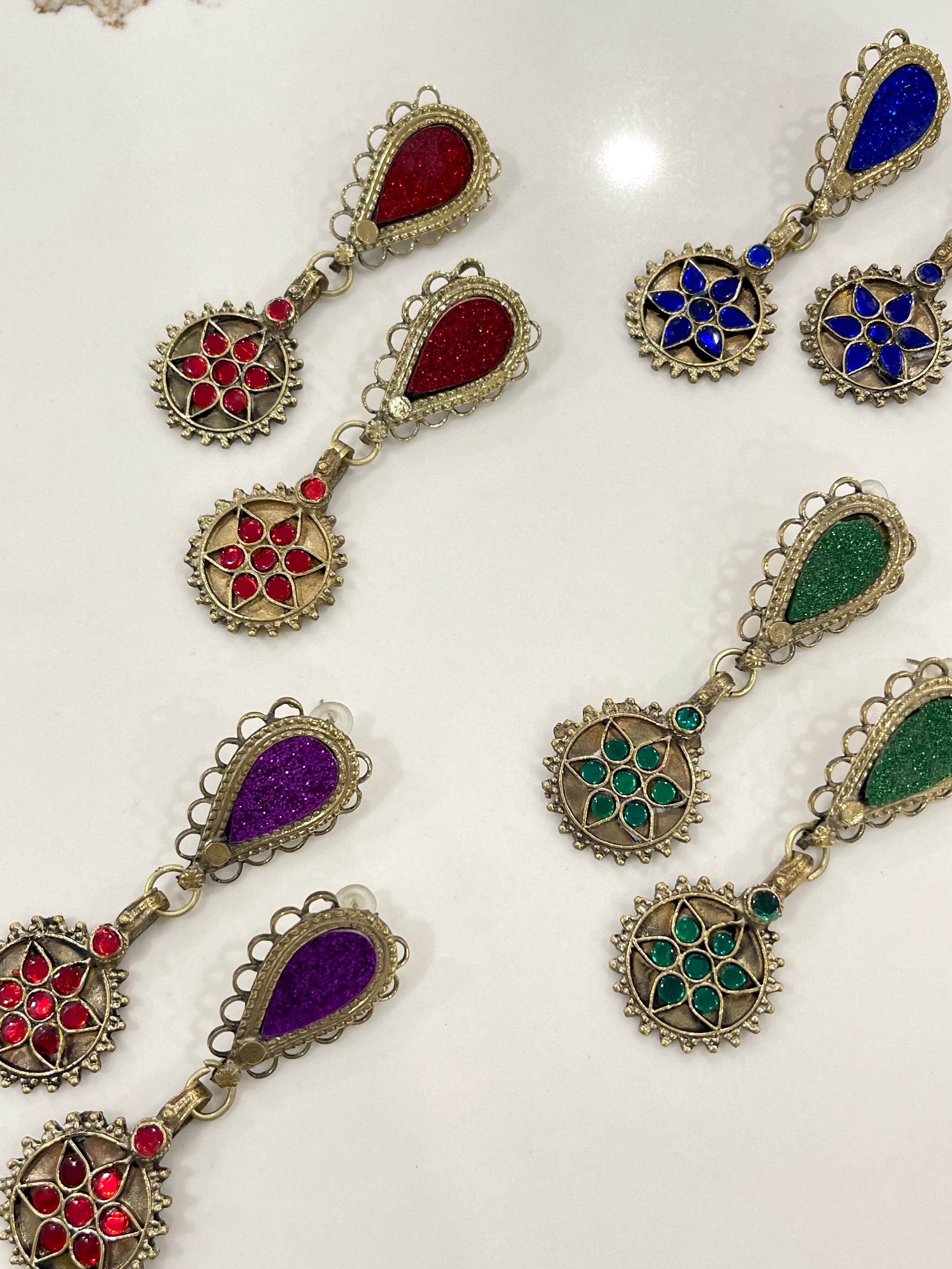 Afghan Antique Earrings 73