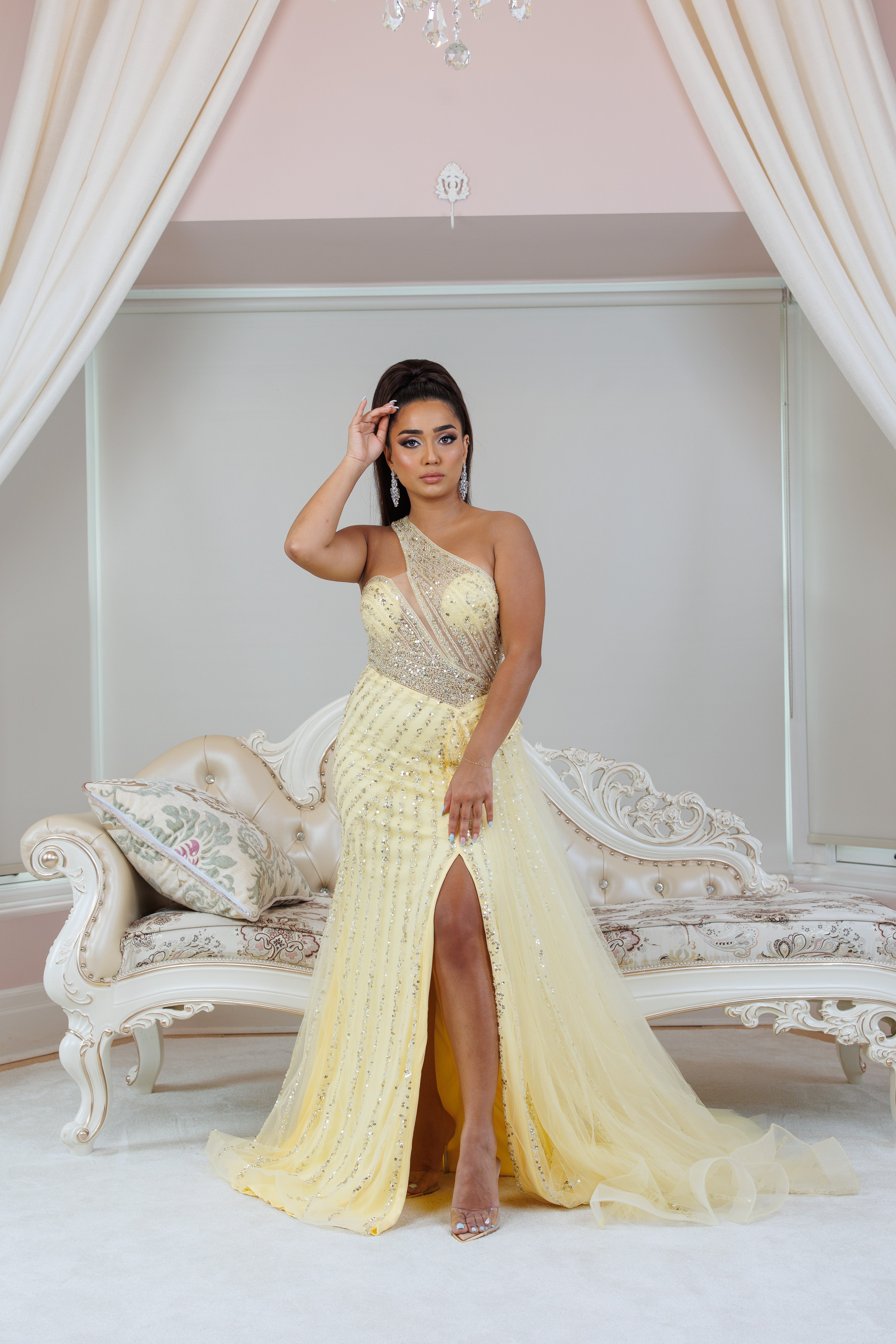 Beaded Evening Dress