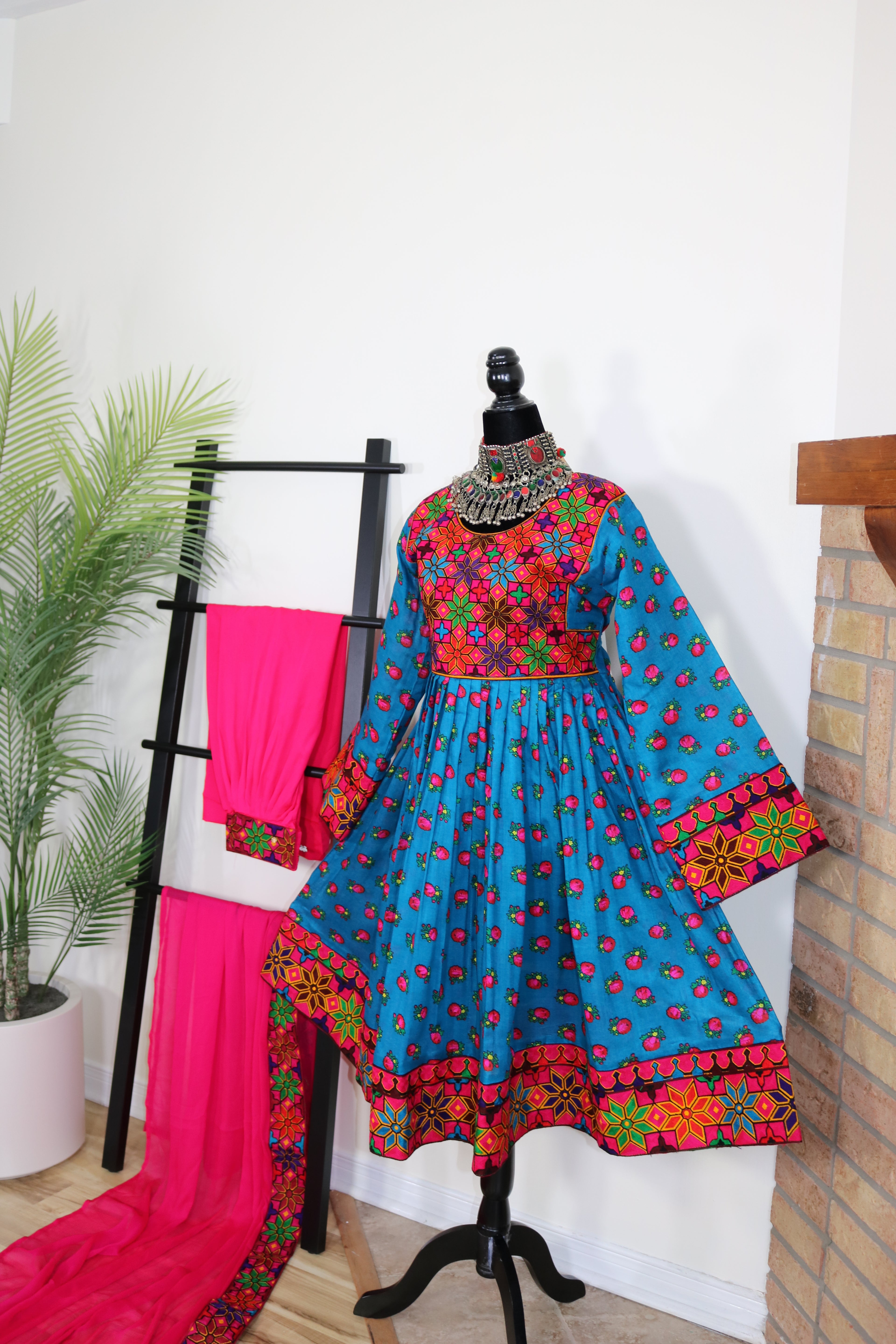 Wafaa Afghan Kuchi Dress 0564