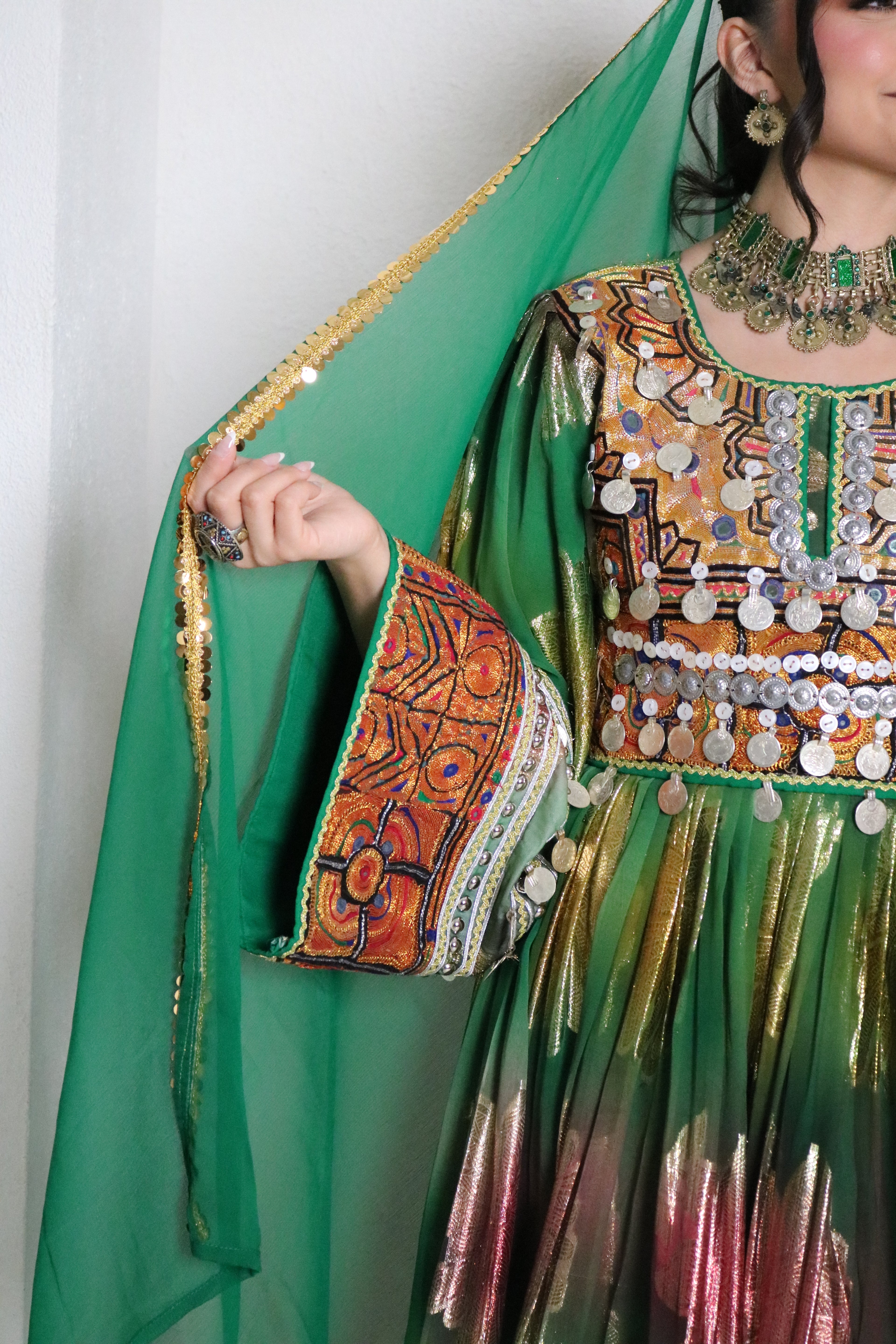 Nazanin Afghan Kuchi Dress
