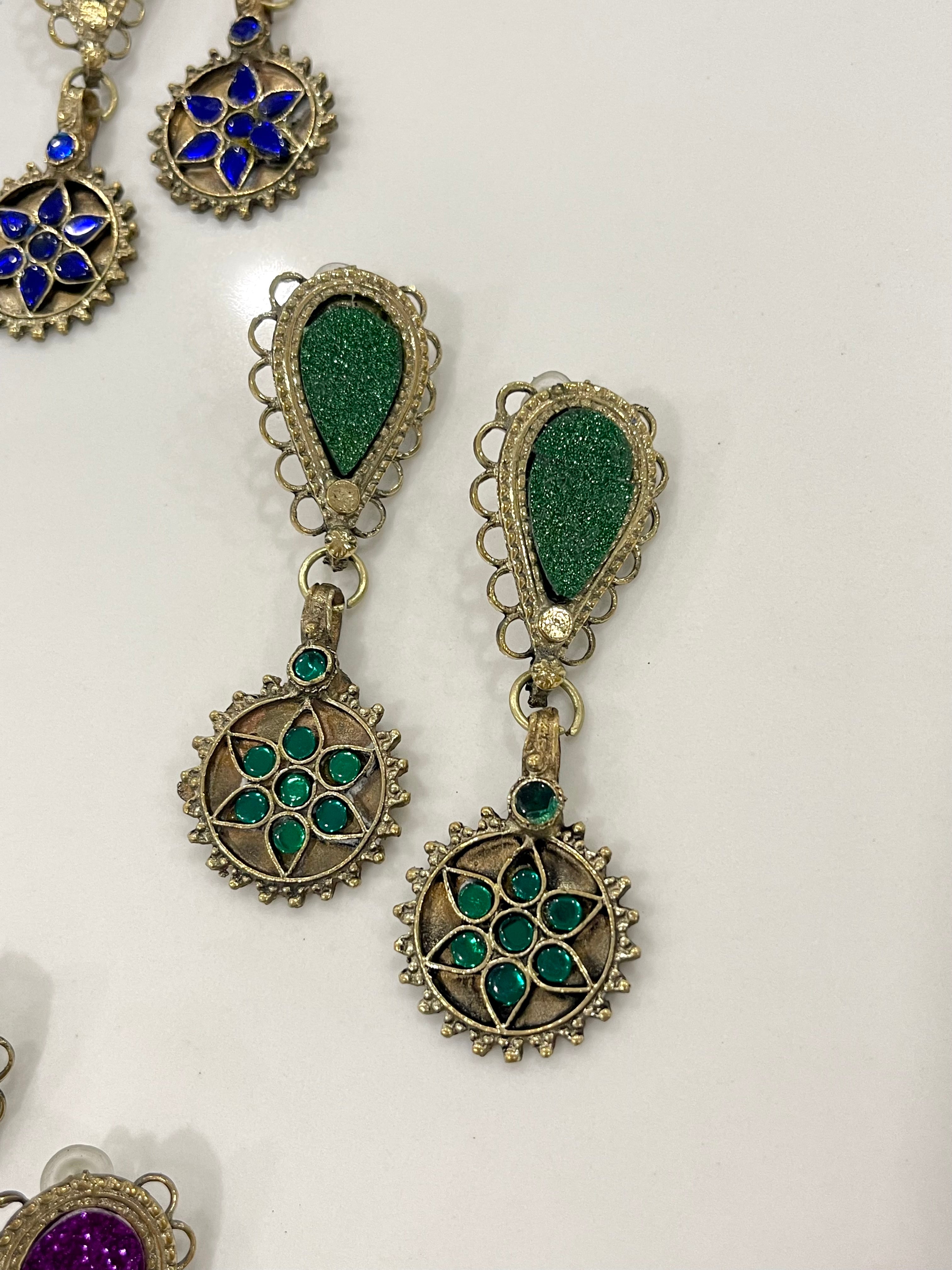 Afghan Antique Earrings 73