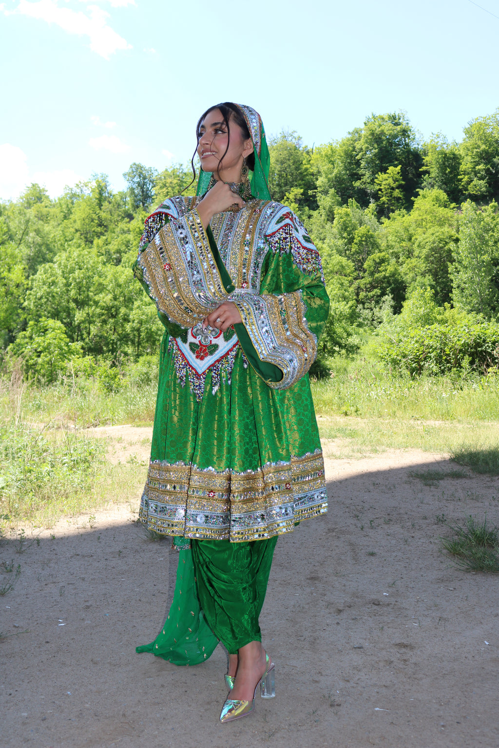 Aliya Afghan Kuchi Dress