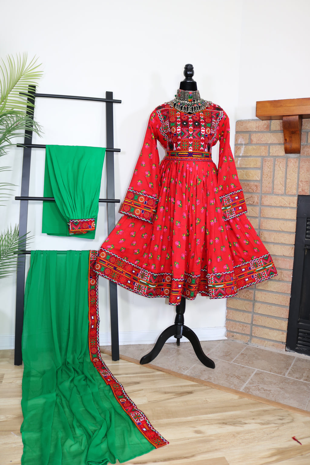 Wafaa Afghan Kuchi Dress 0566
