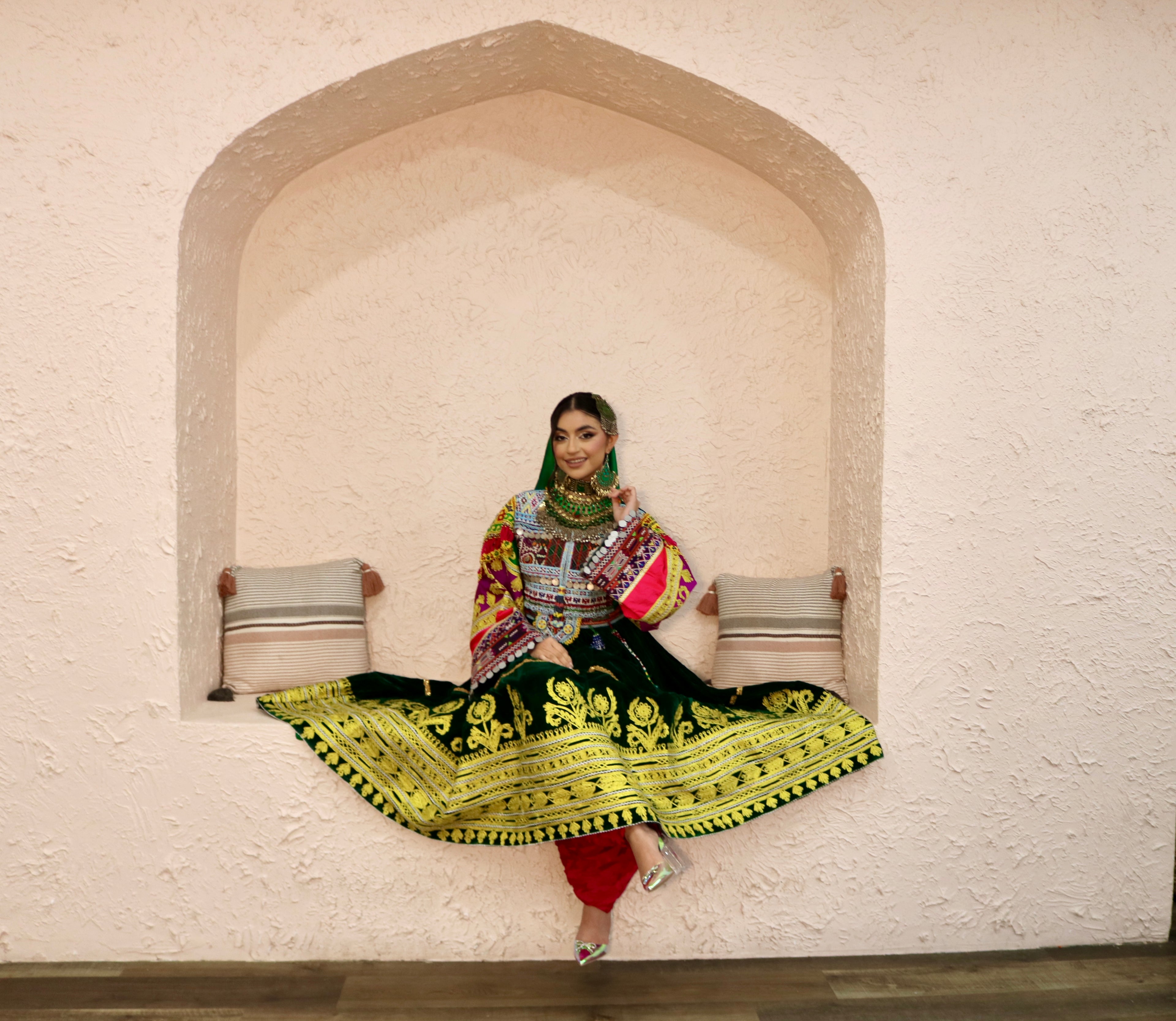 Farzaneh Afghan Kuchi Dress