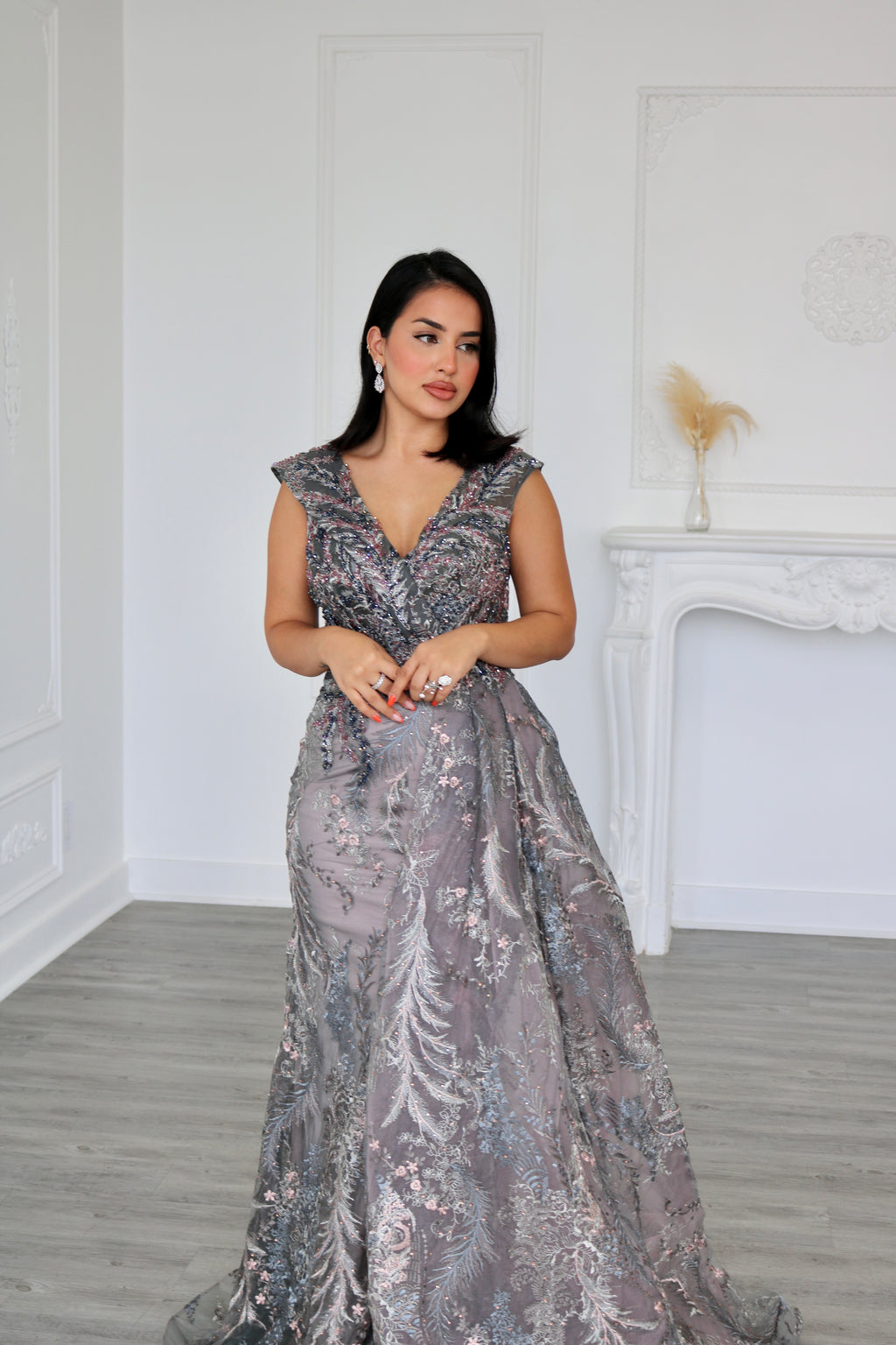 Beaded Evening Dress