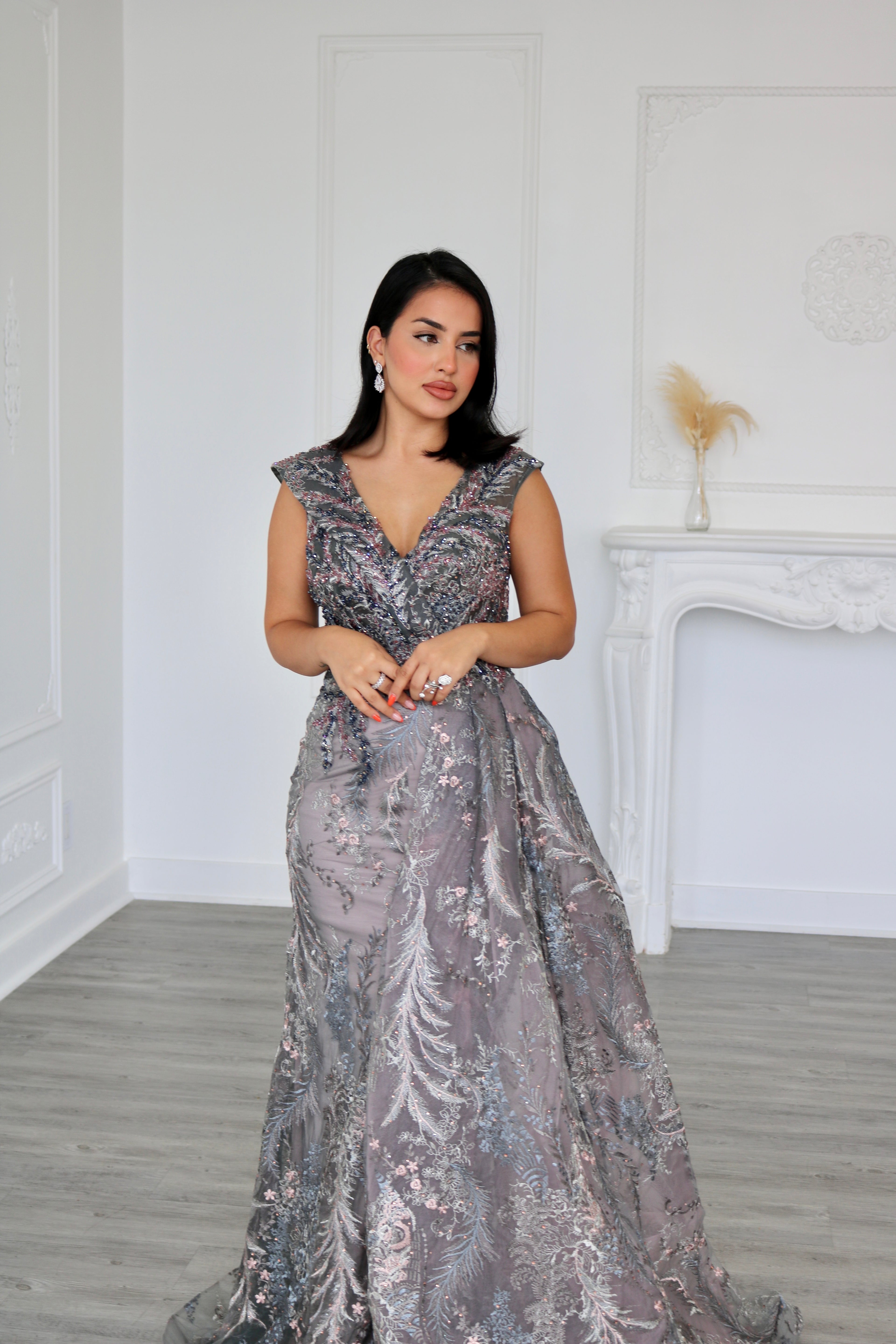 Beaded Evening Dress
