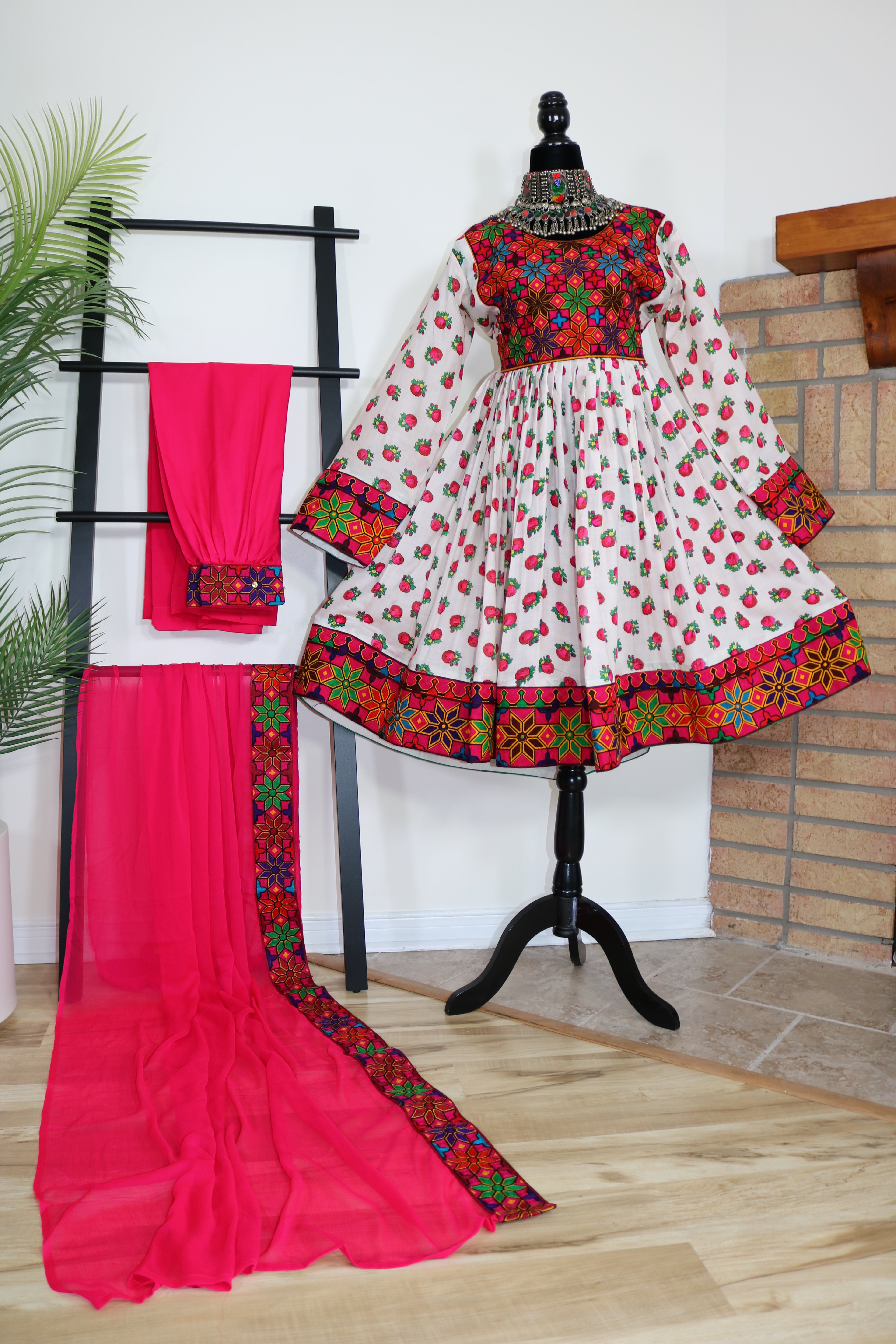 Wafaa Afghan Kuchi Dress 0565
