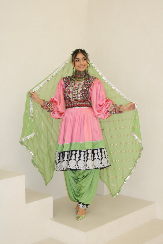 Latifa Afghan Kuchi Dress