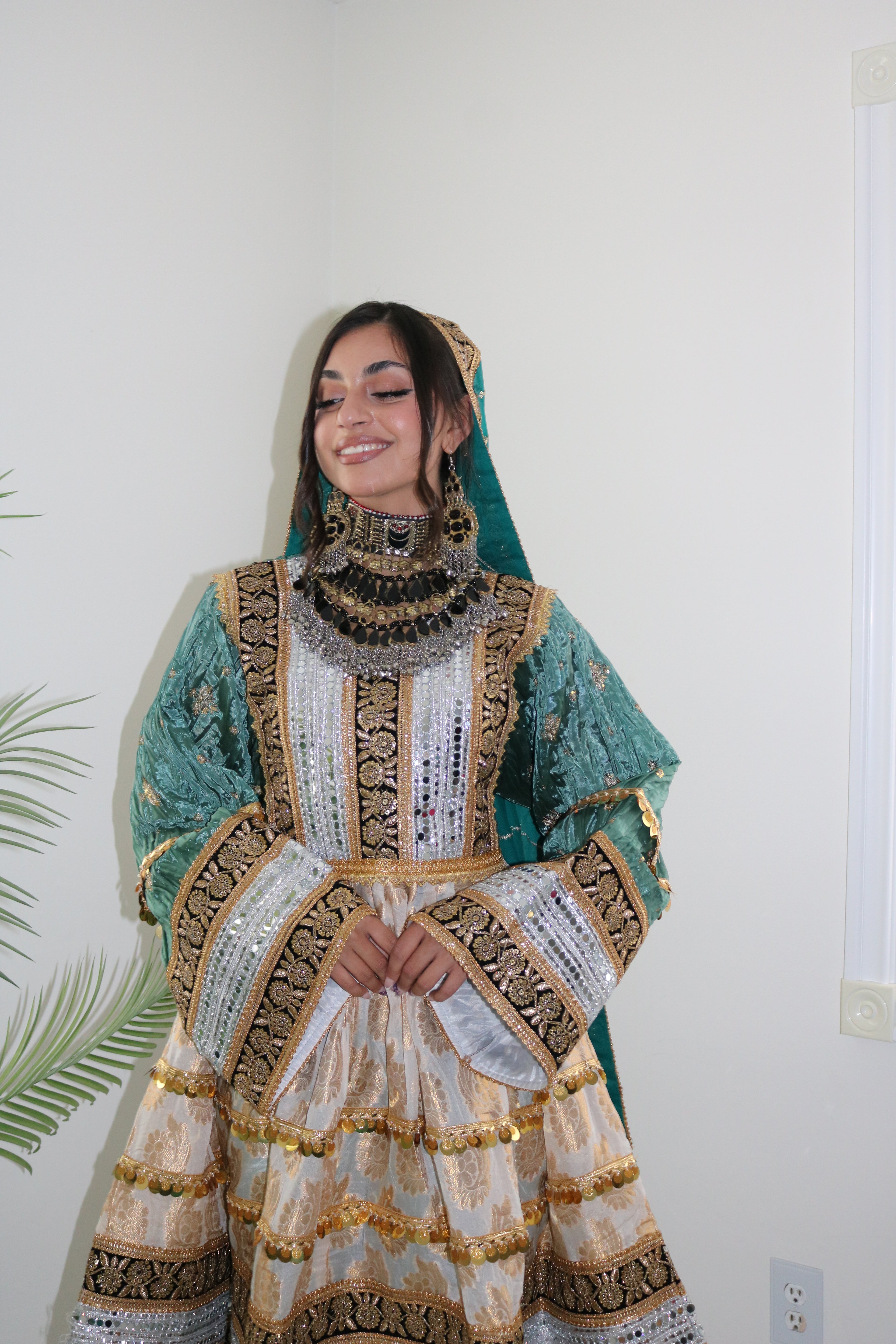 Afghan Kuchi Dress (blue)