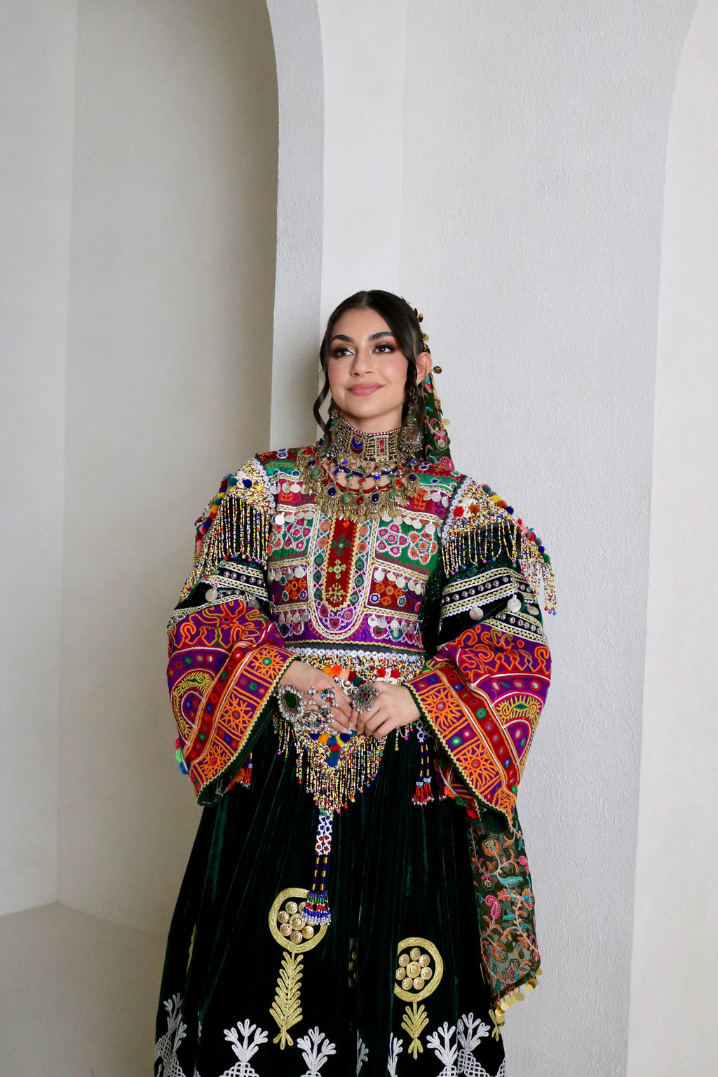 Sofia Afghan Kuchi Dress
