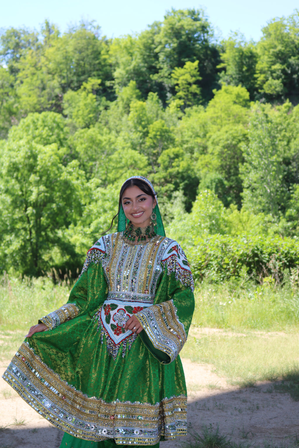 Aliya Afghan Kuchi Dress