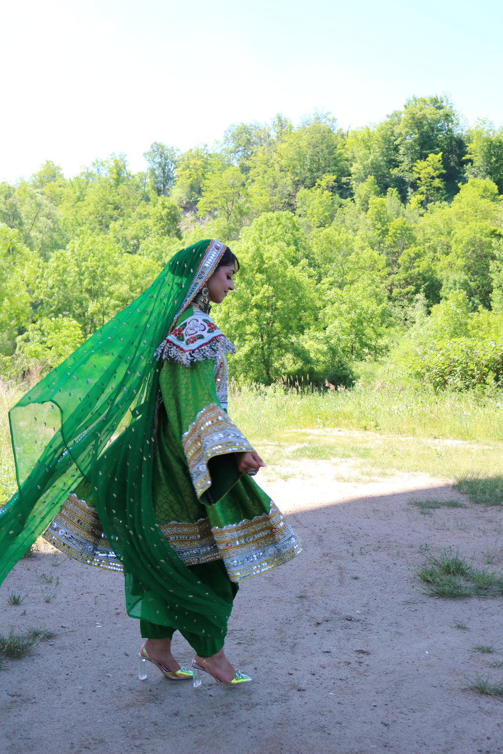 Aliya Afghan Kuchi Dress