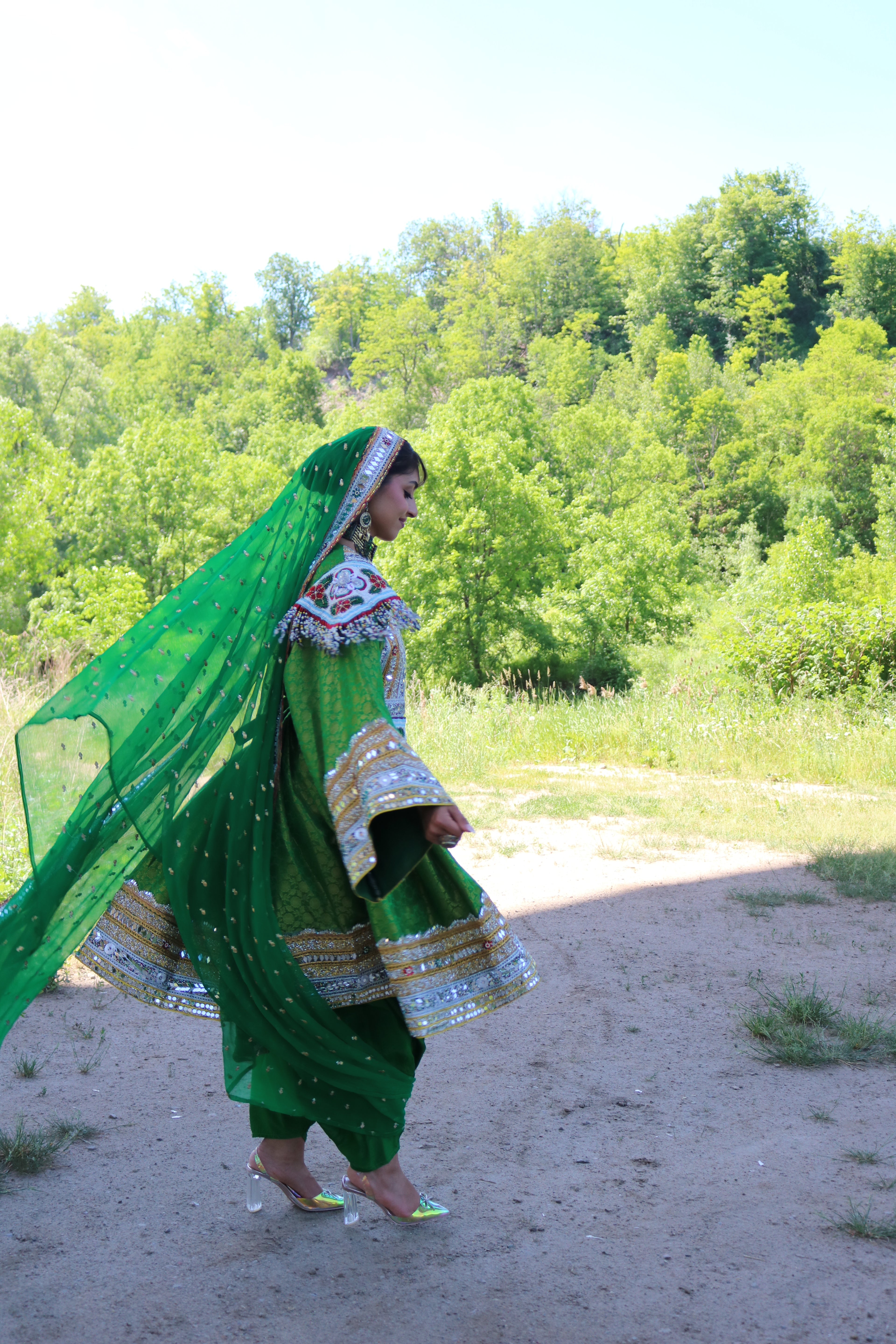 Aliya Afghan Kuchi Dress