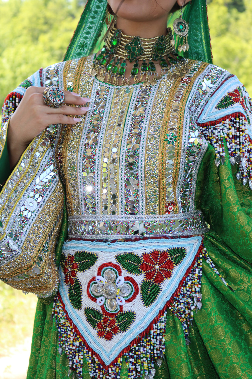 Aliya Afghan Kuchi Dress