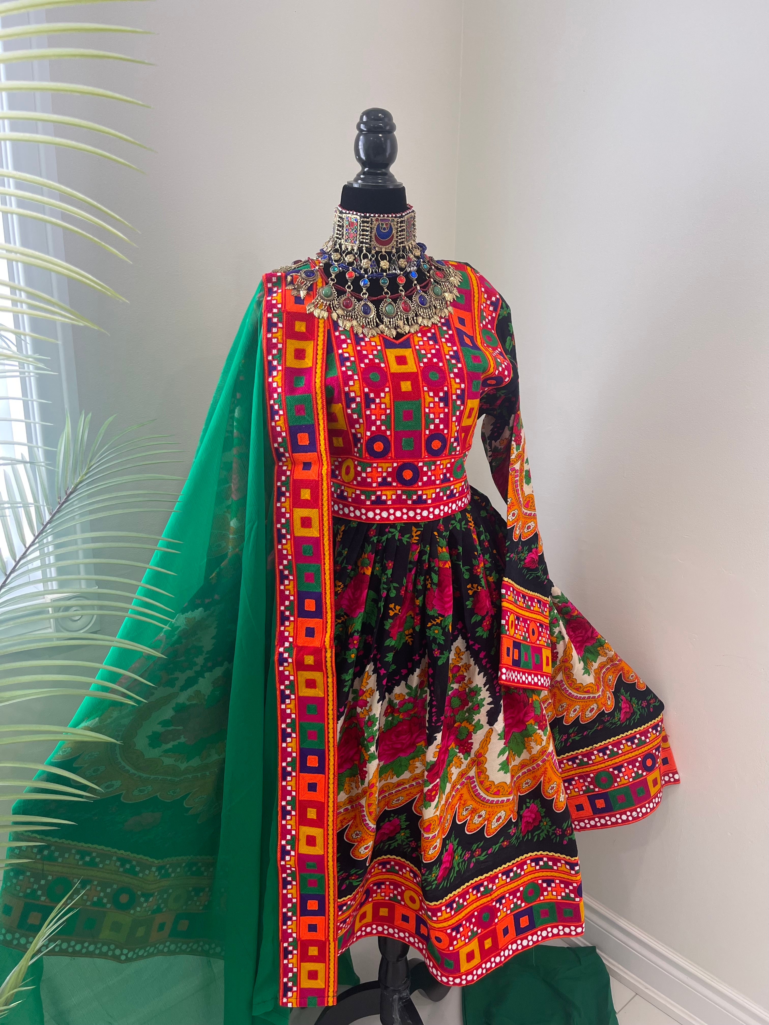Wafaa Afghan Kuchi Dress 0513