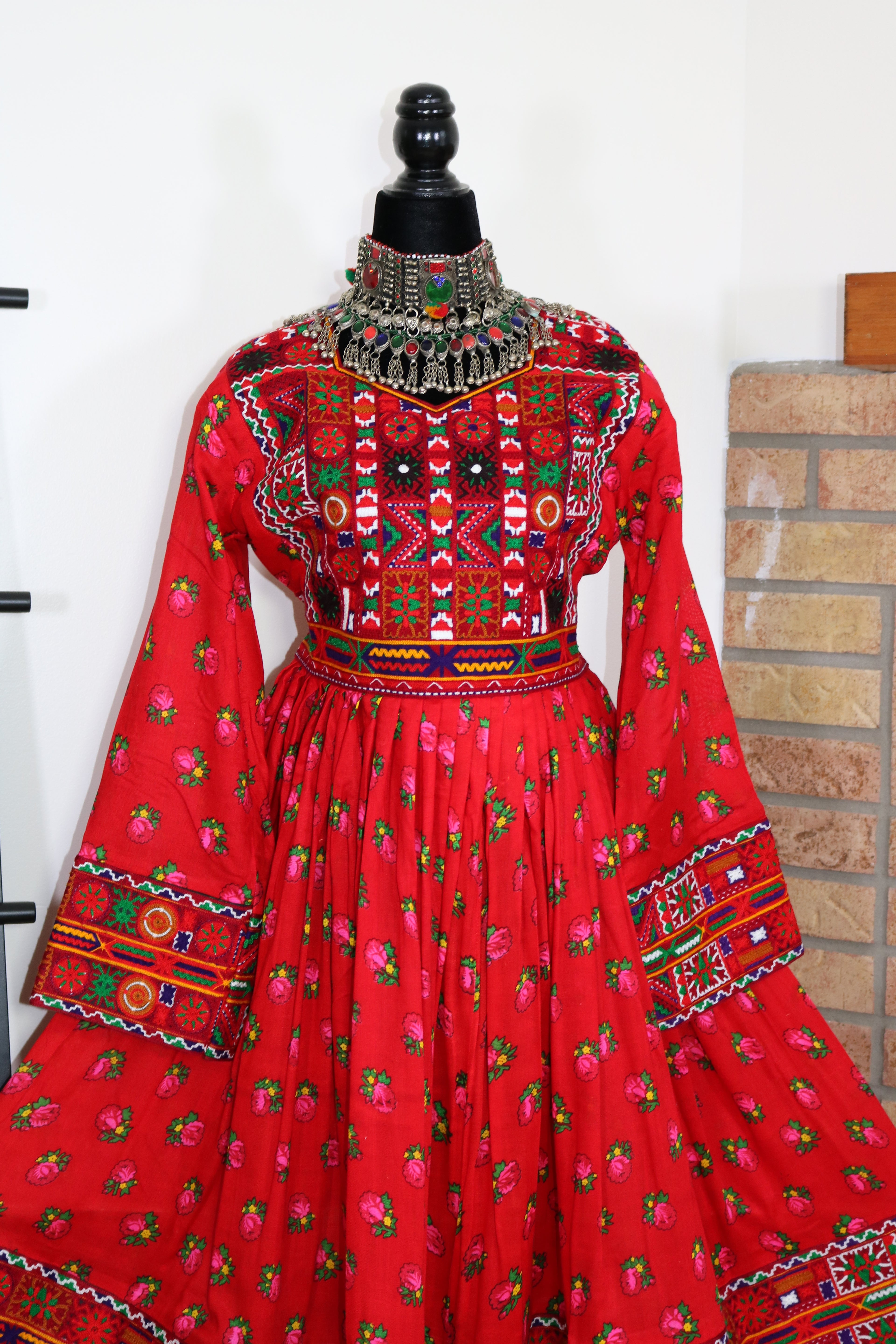 Wafaa Afghan Kuchi Dress 0566