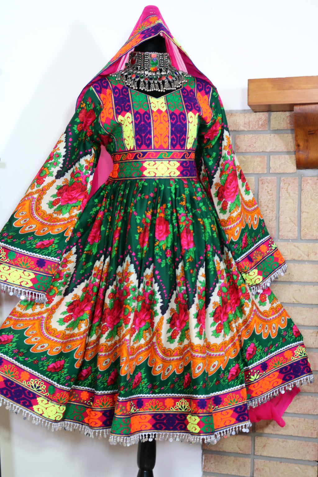 Wafaa Afghan Kuchi Dress 0563