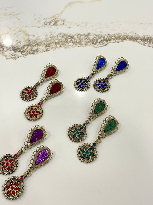 Afghan Antique Earrings 73