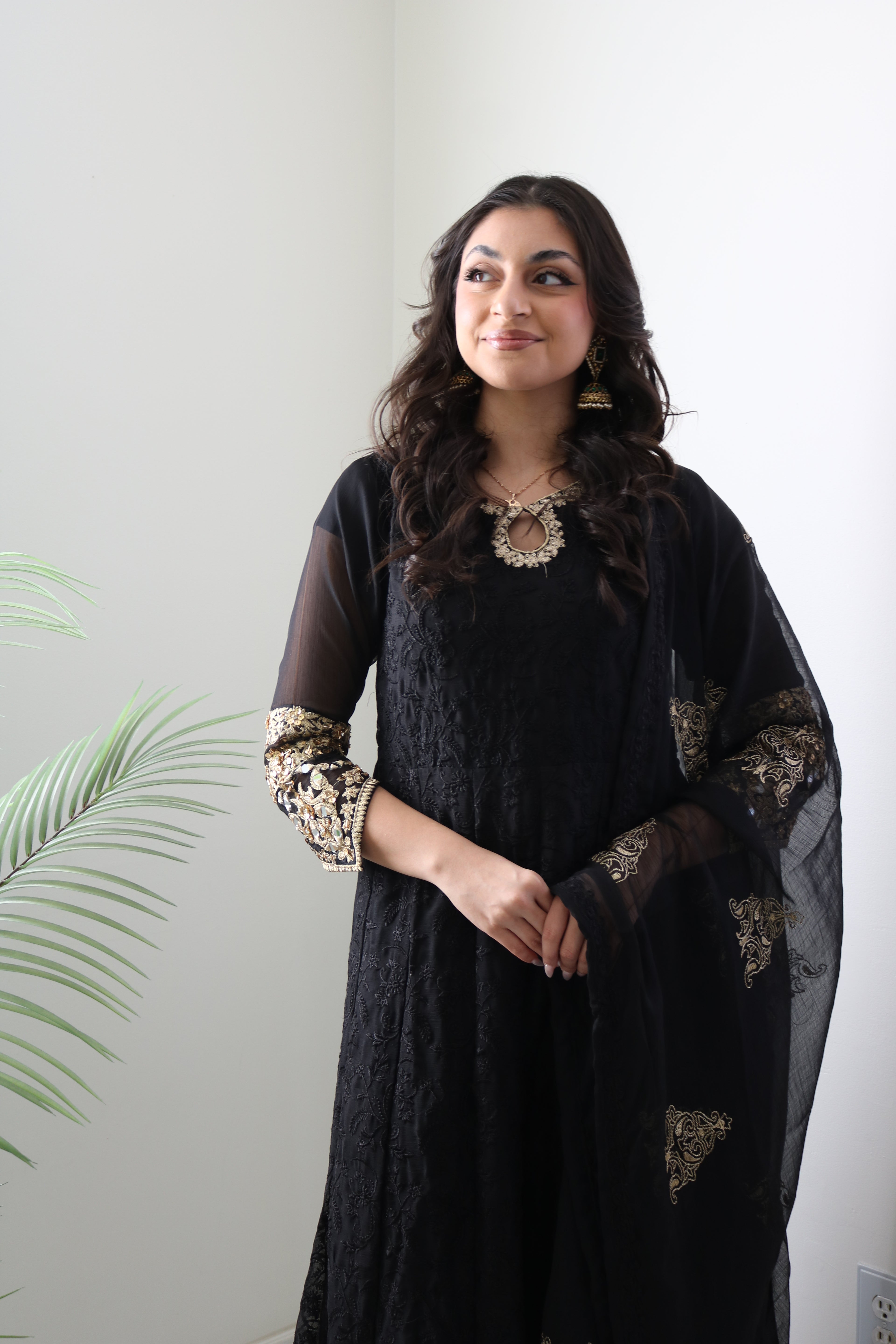 Black Kameez Salwar suit