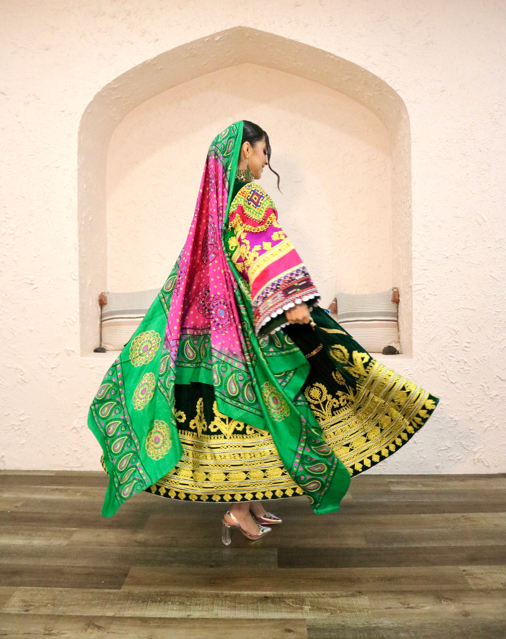 Farzaneh Afghan Kuchi Dress