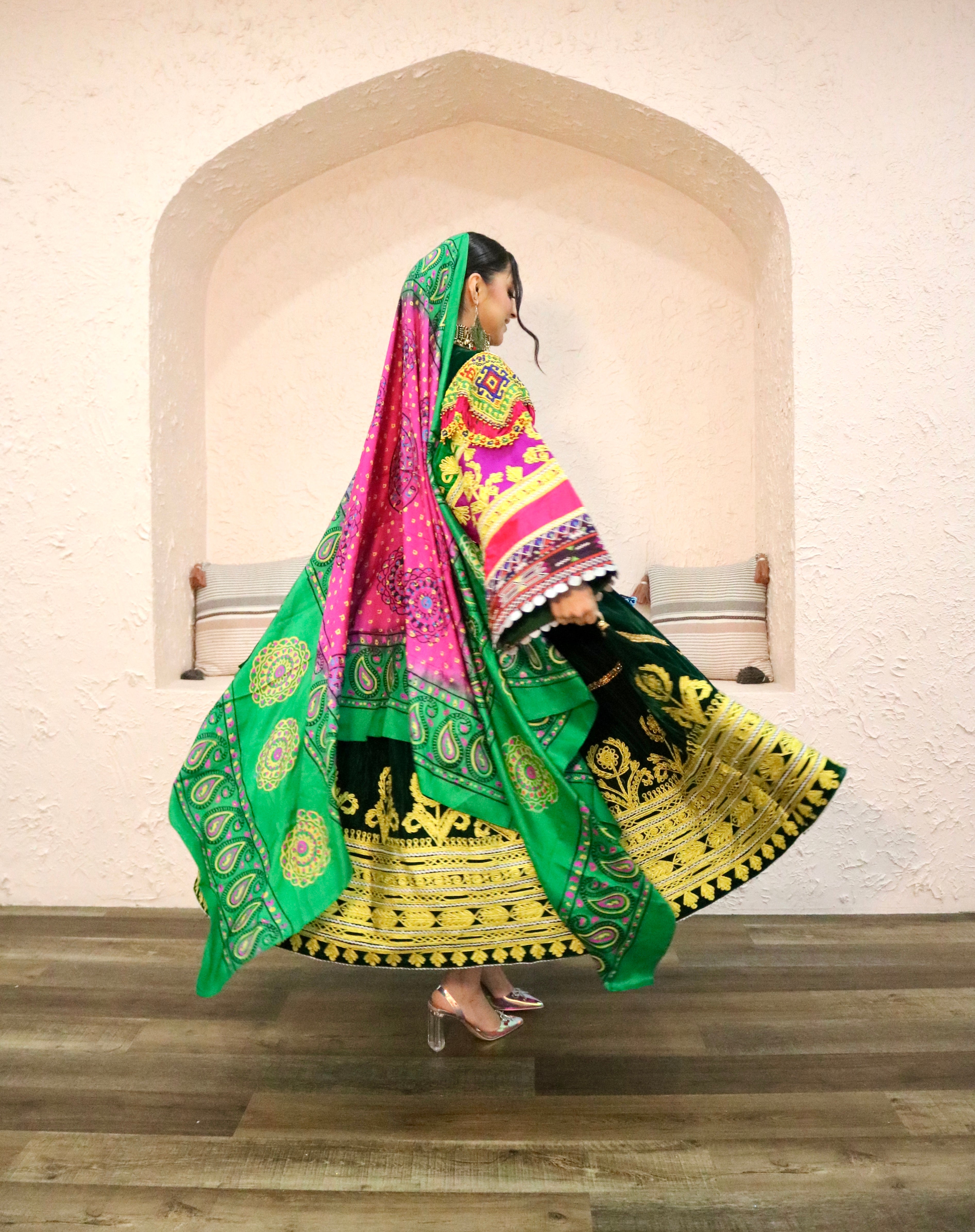 Farzaneh Afghan Kuchi Dress