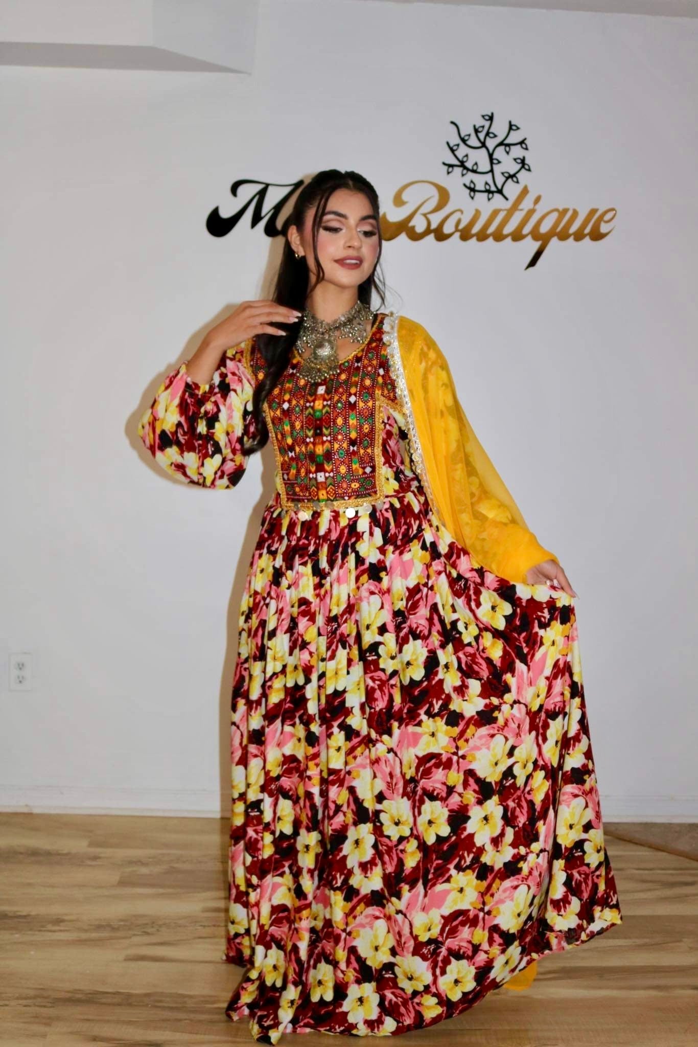 Soraya Afghan Kuchi Dress