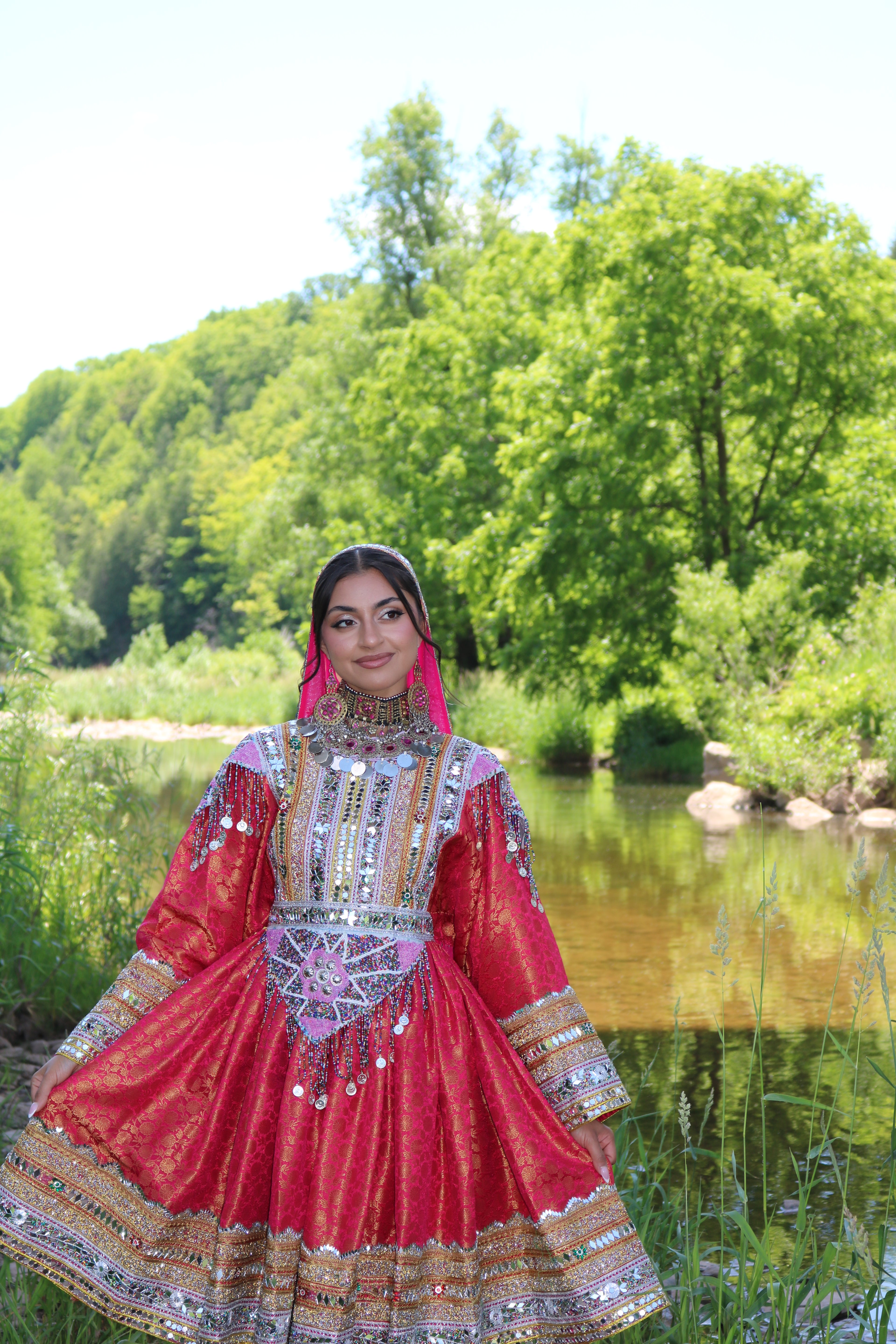 Aliya Afghan Kuchi Dress