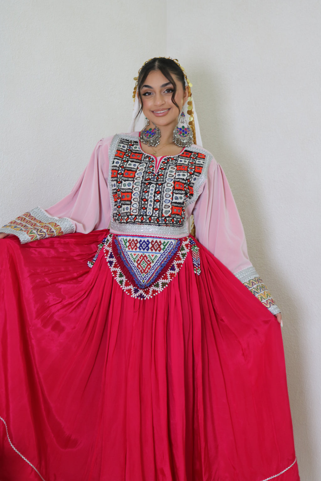 Gulrang Afghan Kuchi Dress