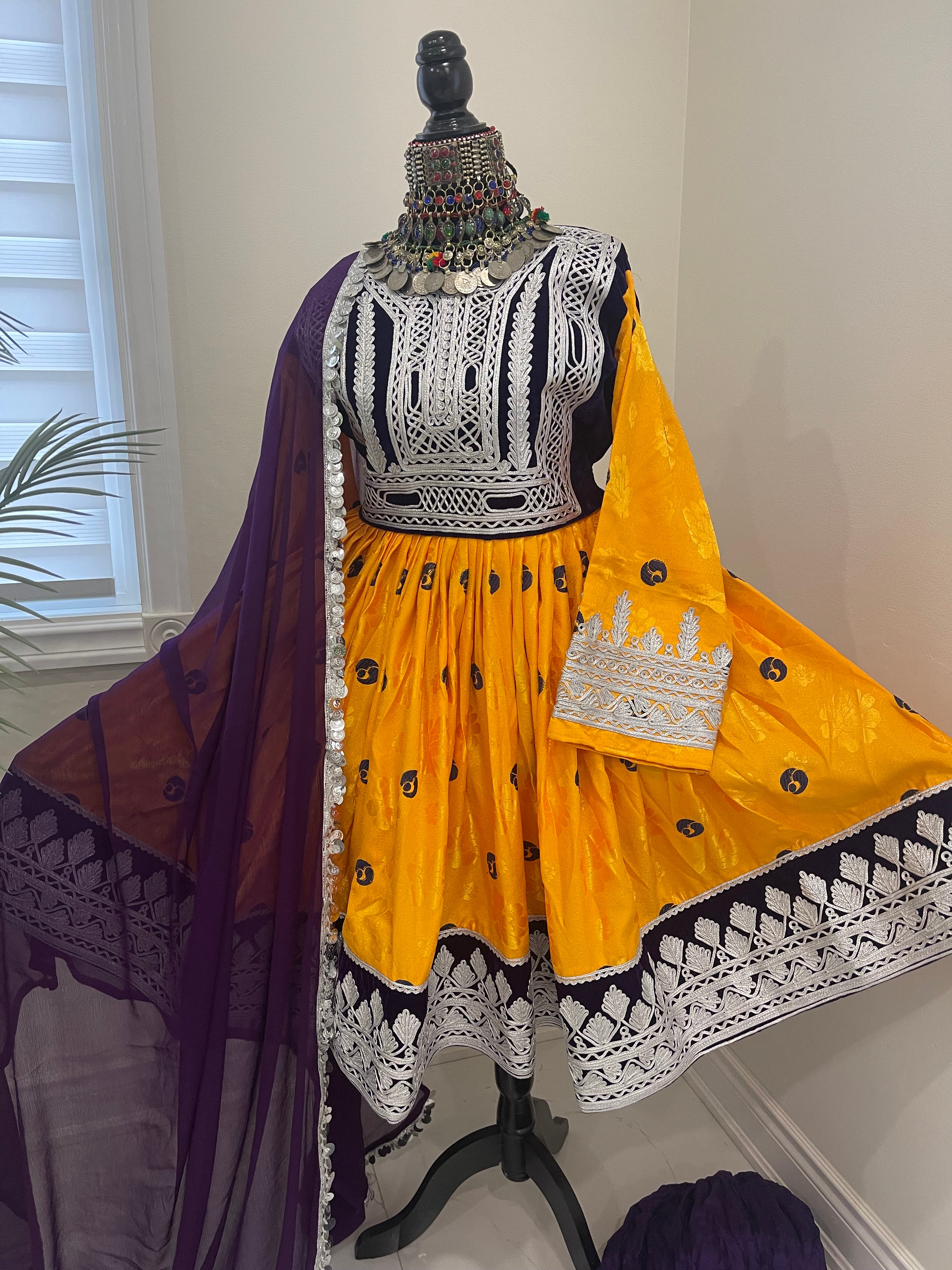 Nabila Afghan Kuchi Dress