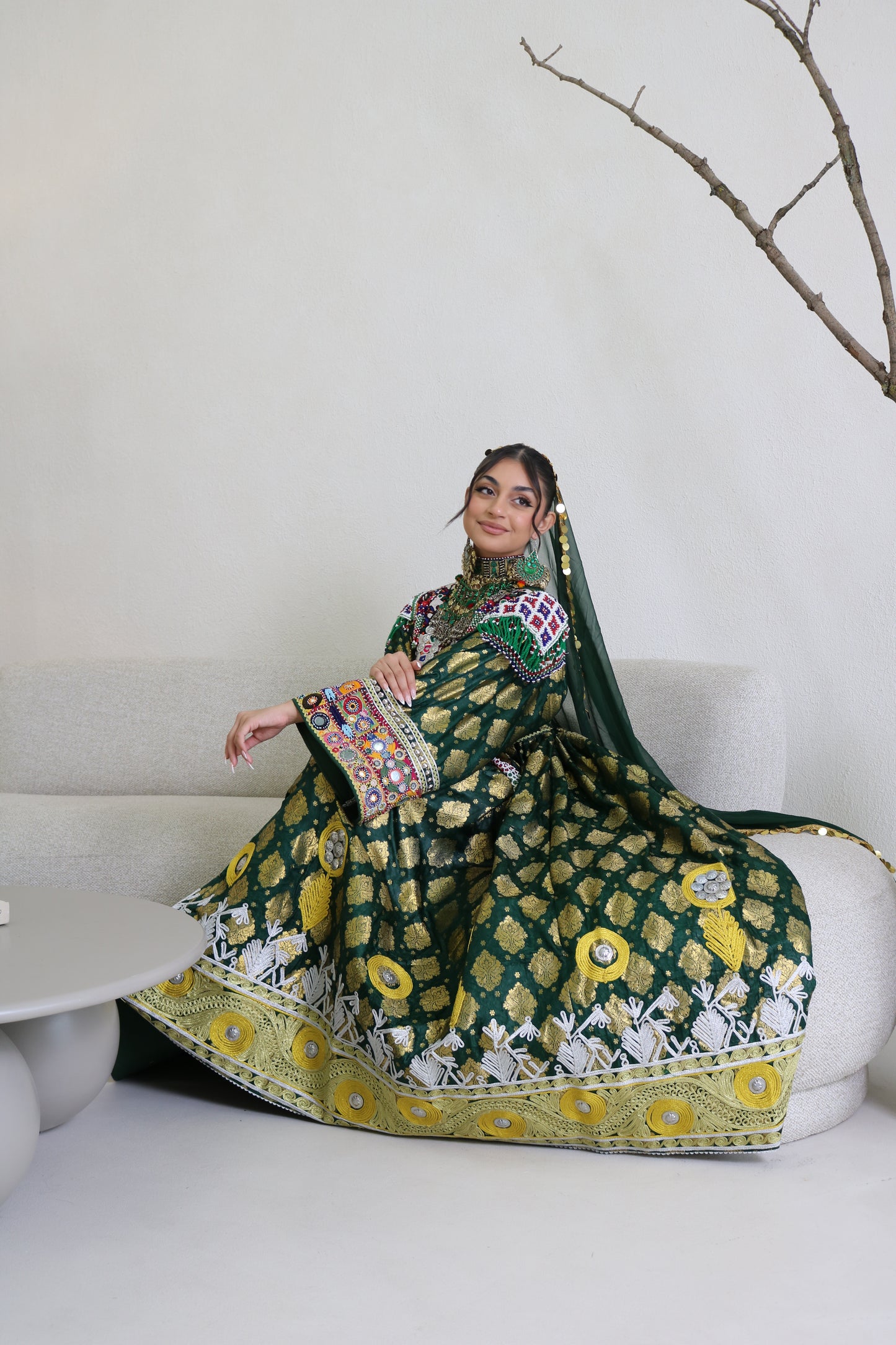 Mina Afghan Kuchi Dress