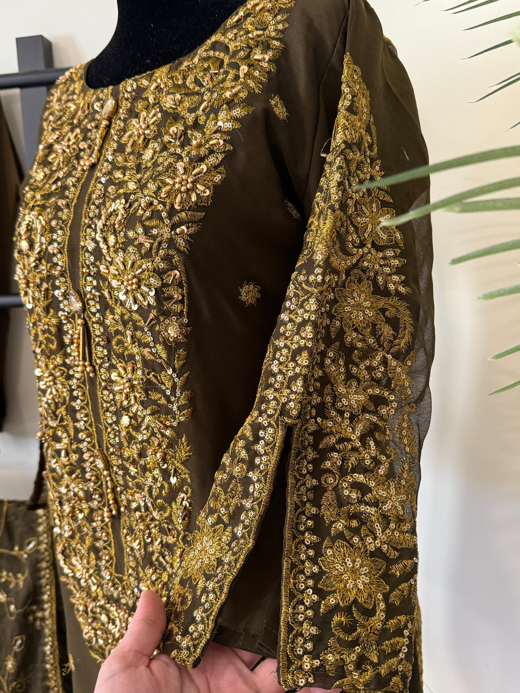 Salwar Kameez suit (brown)