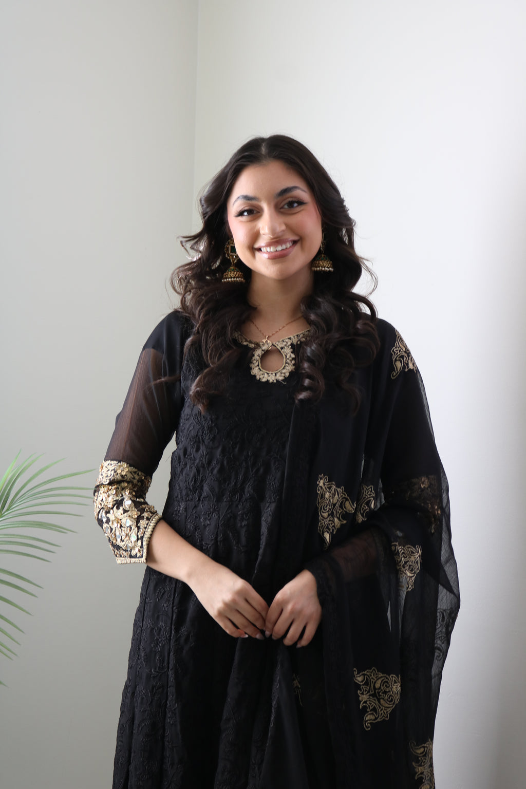 Black Kameez Salwar suit