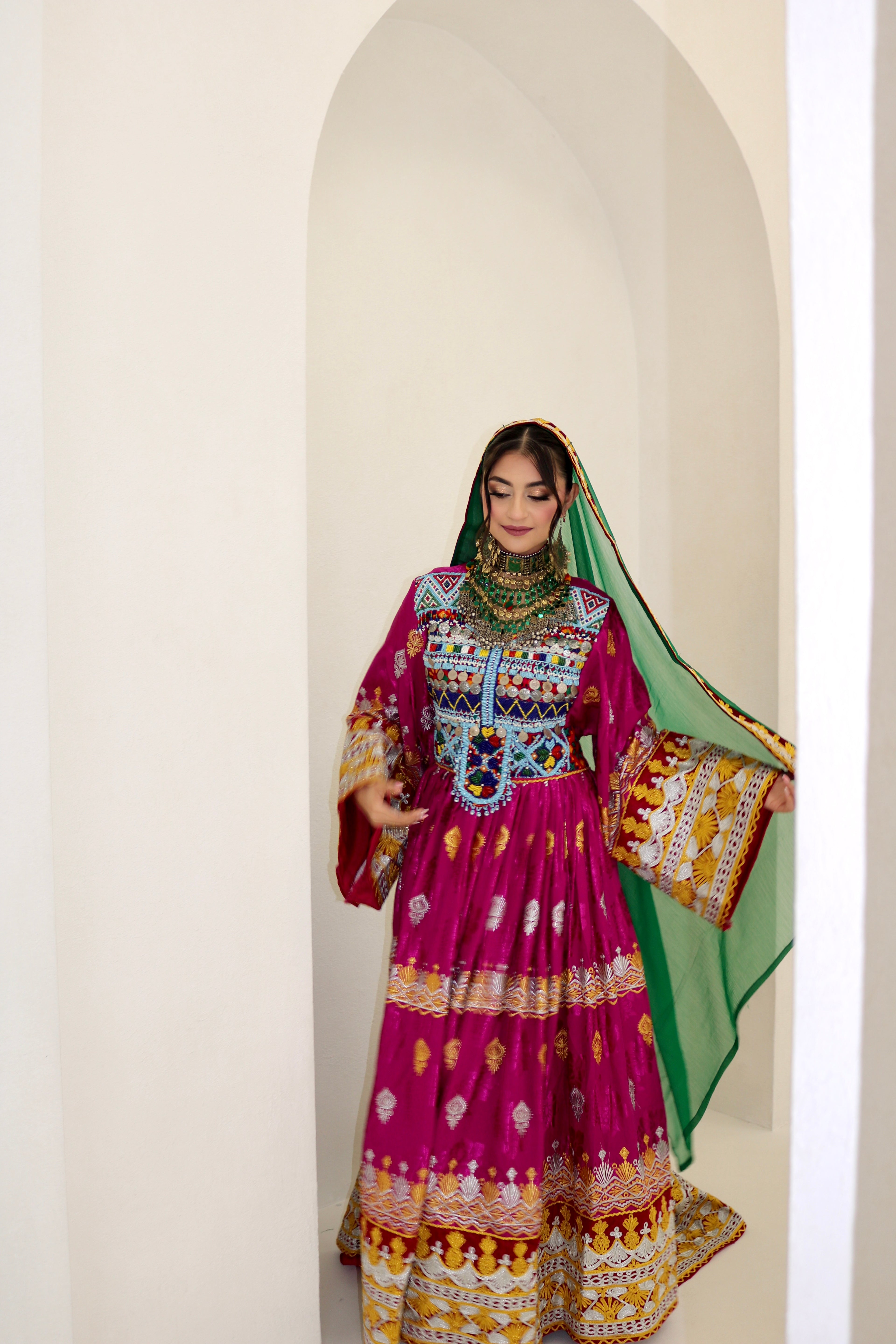 Zarmina Afghan Kuchi Dress